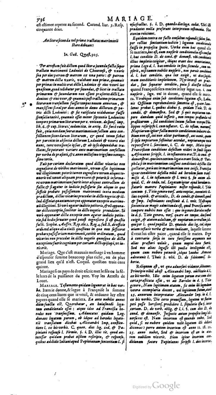 1629 - Veuve Nicolas Buon - Trésor du droit français (29620 T. 2) - BM Lyon