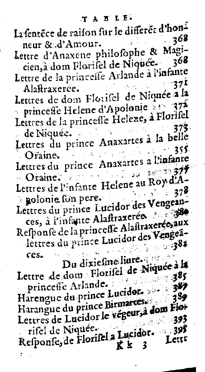 1562 - Jean d’Ogerolles et Gabriel Cotier - Trésor des Amadis - Lucerne 1562 - Jean d’Ogerolles et Gabriel Cotier - Trésor des Amadis - Lucerne