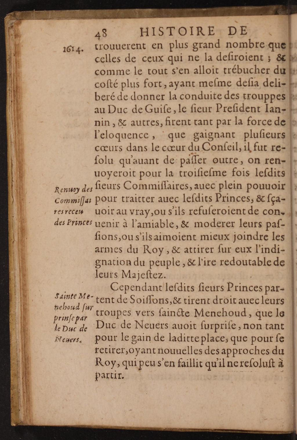 1626 - Joseph Bouillerot - Trésor de l’histoire générale de notre temps - BnF Arsenal