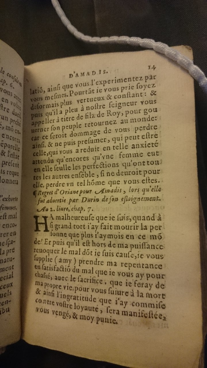 1563 - Jacques Kerver et Jean Ruelle - Trésor des Amadis - British Library 1563 - Jacques Kerver et Jean Ruelle - Trésor des Amadis - British Library