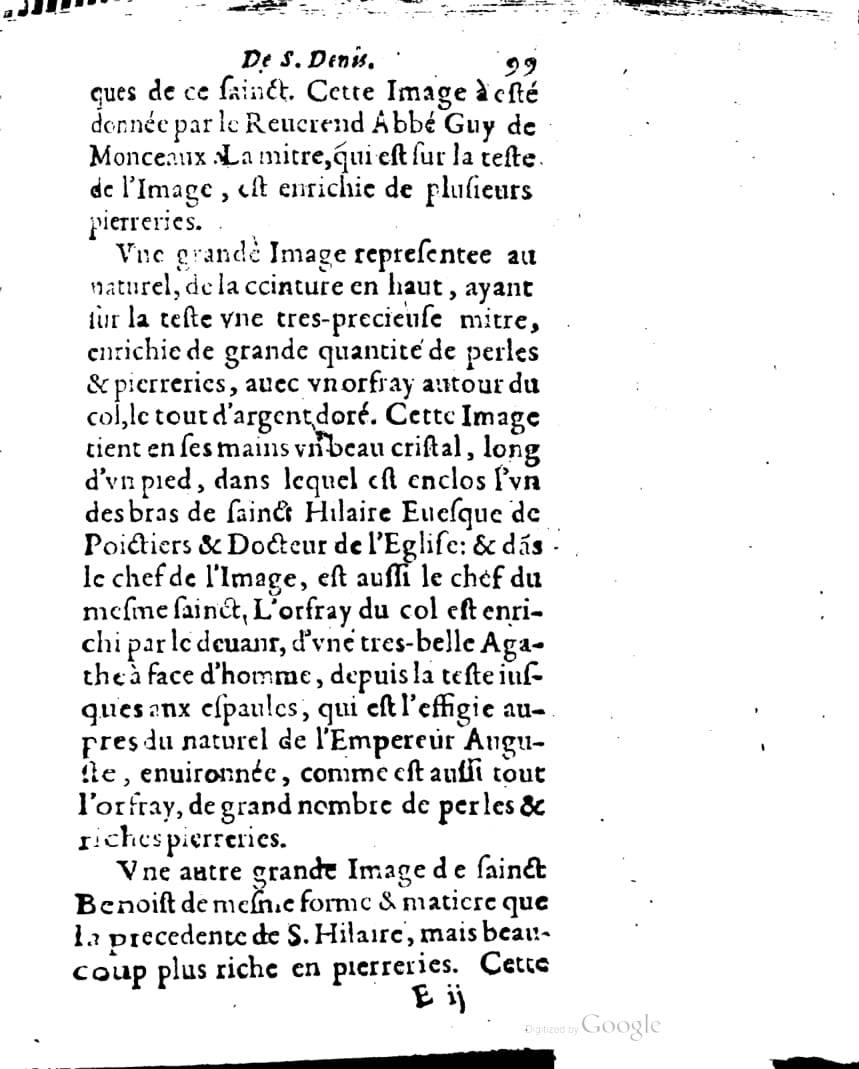 1636 - Jean Billaine - Trésor sacré ou inventaire des saintes reliques - British Library