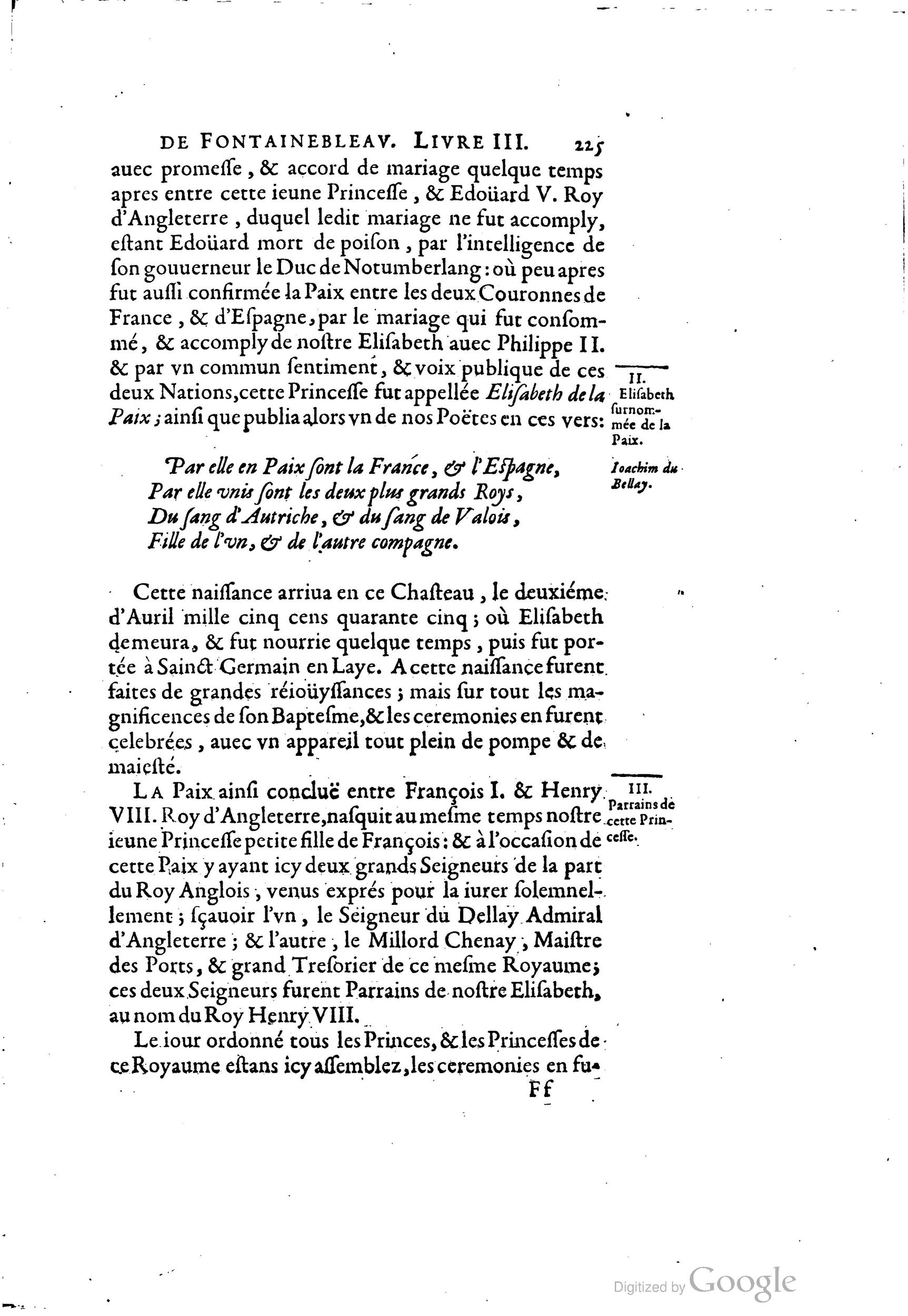 1642 - Sébastien Cramoisy - Trésor des merveilles de la maison royale de Fontainebleau - BM Lyon 1642 - Sébastien Cramoisy - Trésor des merveilles de la maison royale de Fontainebleau - BM Lyon