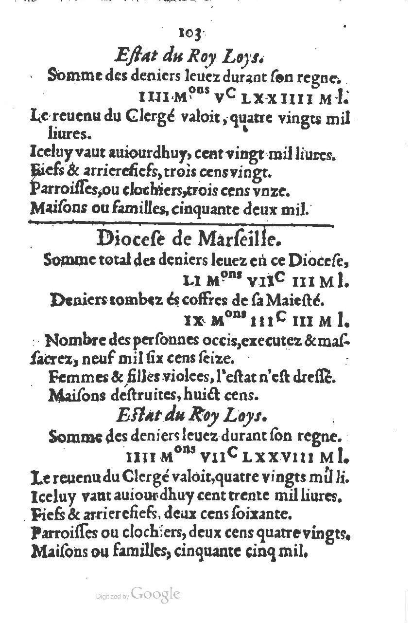 1581 - s.n. - Secret des trésors de France (Livre II) - BSB Munich
