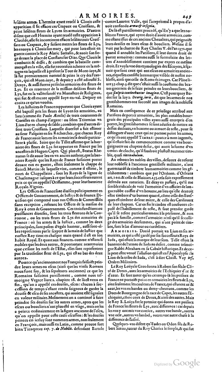 1629 - Veuve Nicolas Buon - Trésor du droit français (21754 T. 1) - BM Lyon