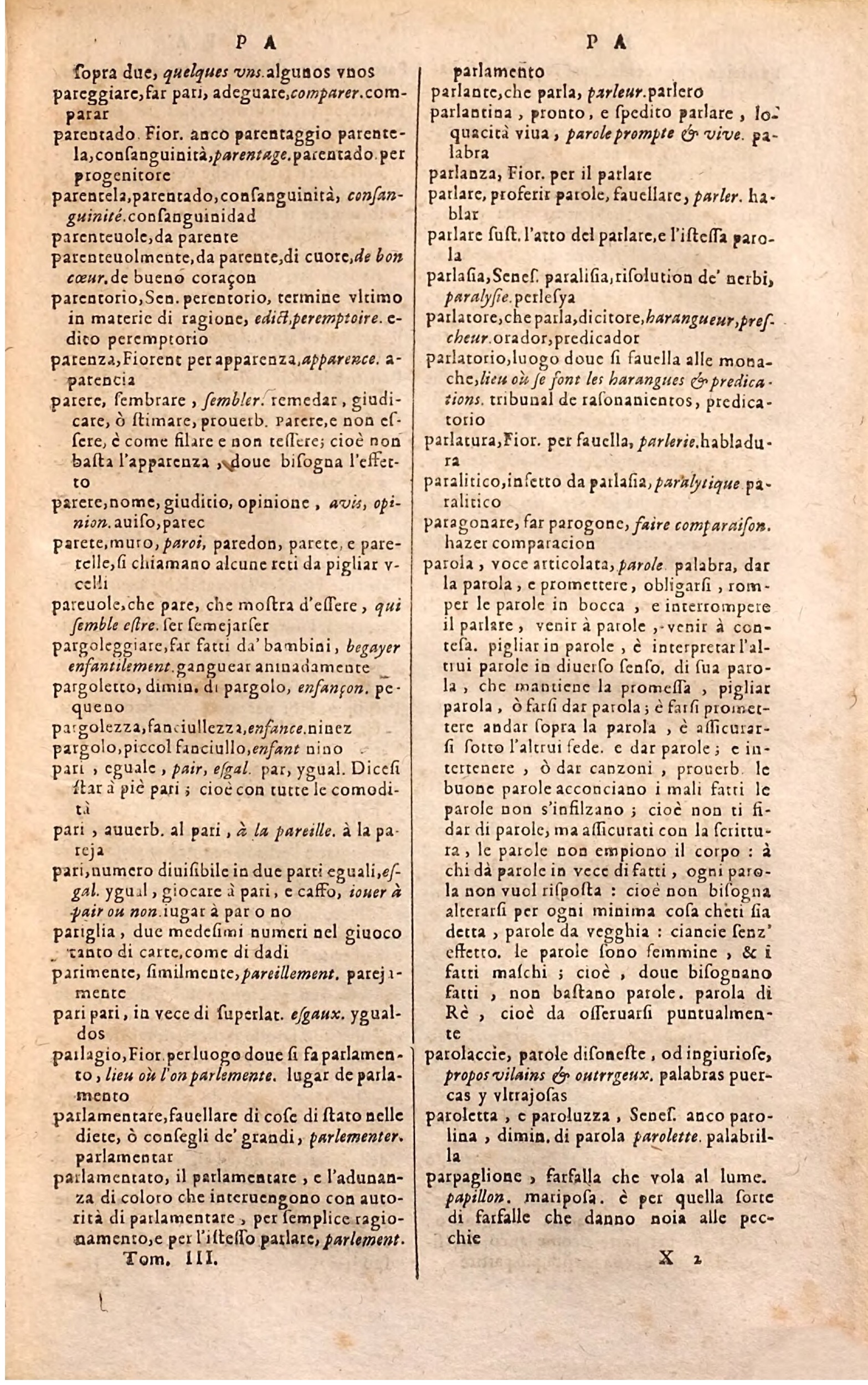 1627 - Jacques Crespin - Trésor des trois langues (Troisième partie) - Regensburg