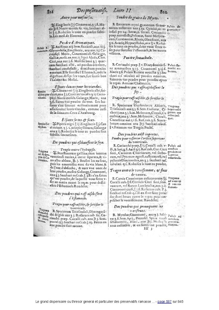1609 - Étienne Gamonet - Grand dispensaire ou Trésor général et particulier des préservatifs - BIU Santé 1609 - Étienne Gamonet - Grand dispensaire ou Trésor général et particulier des préservatifs - BIU Santé