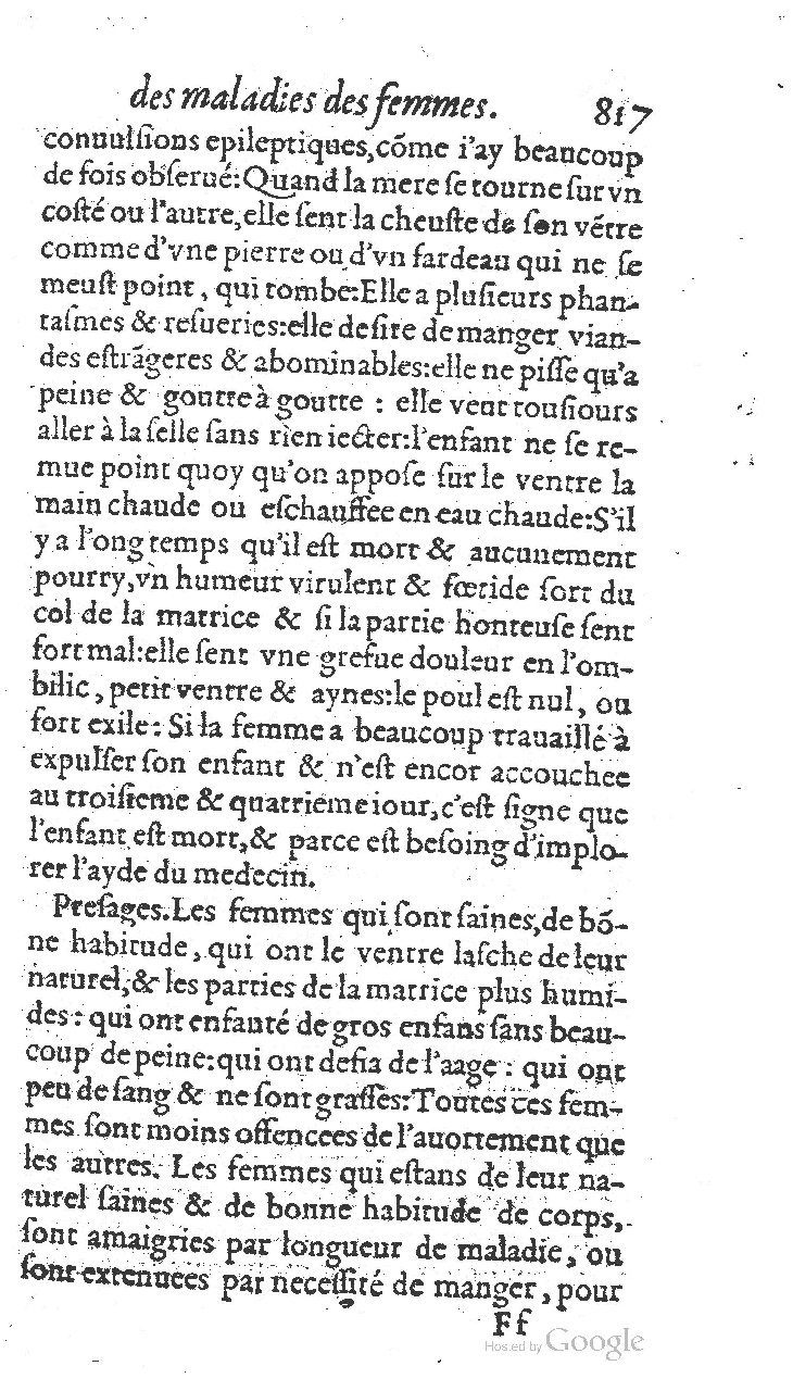 1585 - Jacques du Puis - Trésor des remèdes secrets pour les maladies des femmes - BnF 1585 - Jacques du Puis - Trésor des remèdes secrets pour les maladies des femmes - BnF
