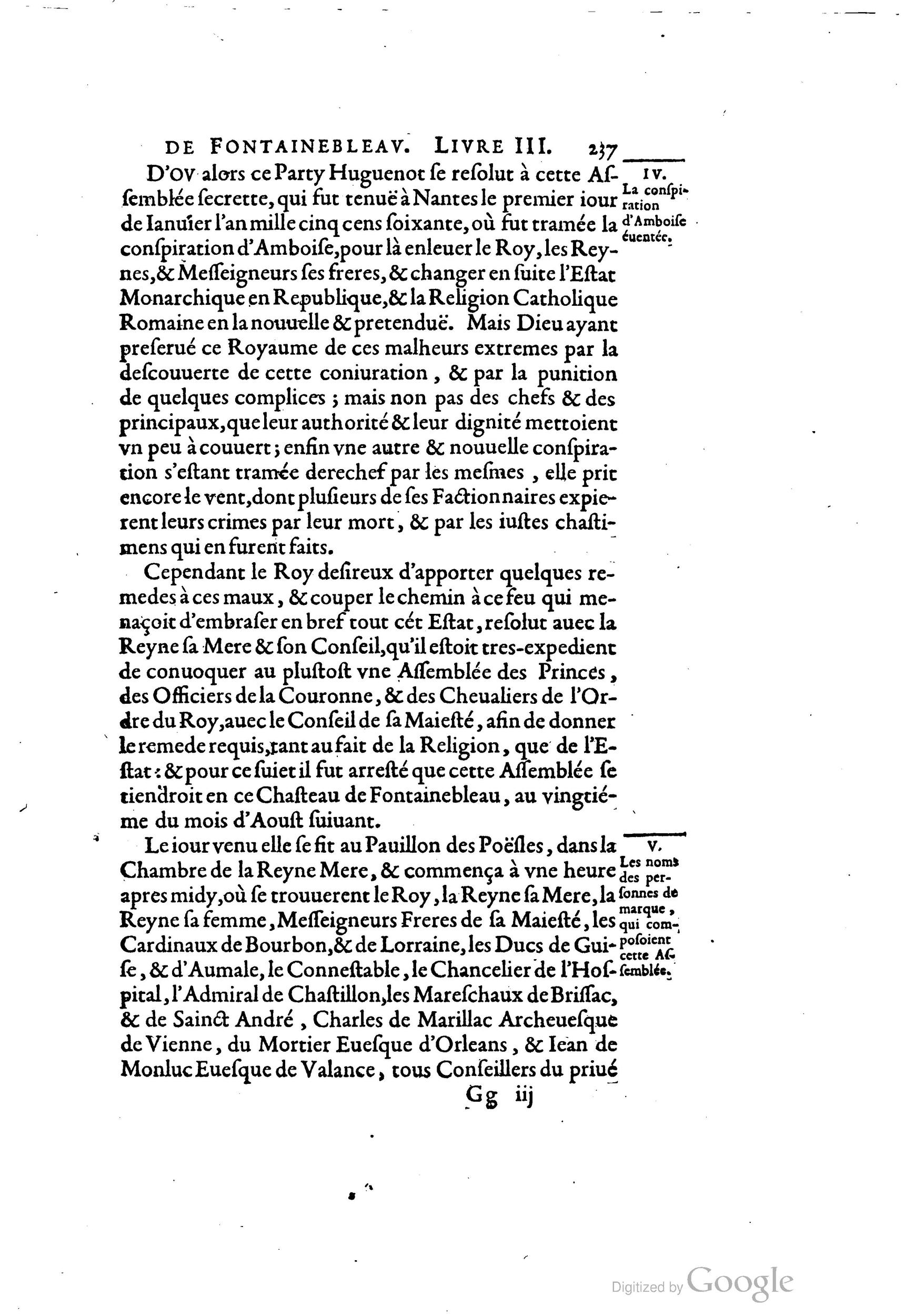 1642 - Sébastien Cramoisy - Trésor des merveilles de la maison royale de Fontainebleau - BM Lyon 1642 - Sébastien Cramoisy - Trésor des merveilles de la maison royale de Fontainebleau - BM Lyon
