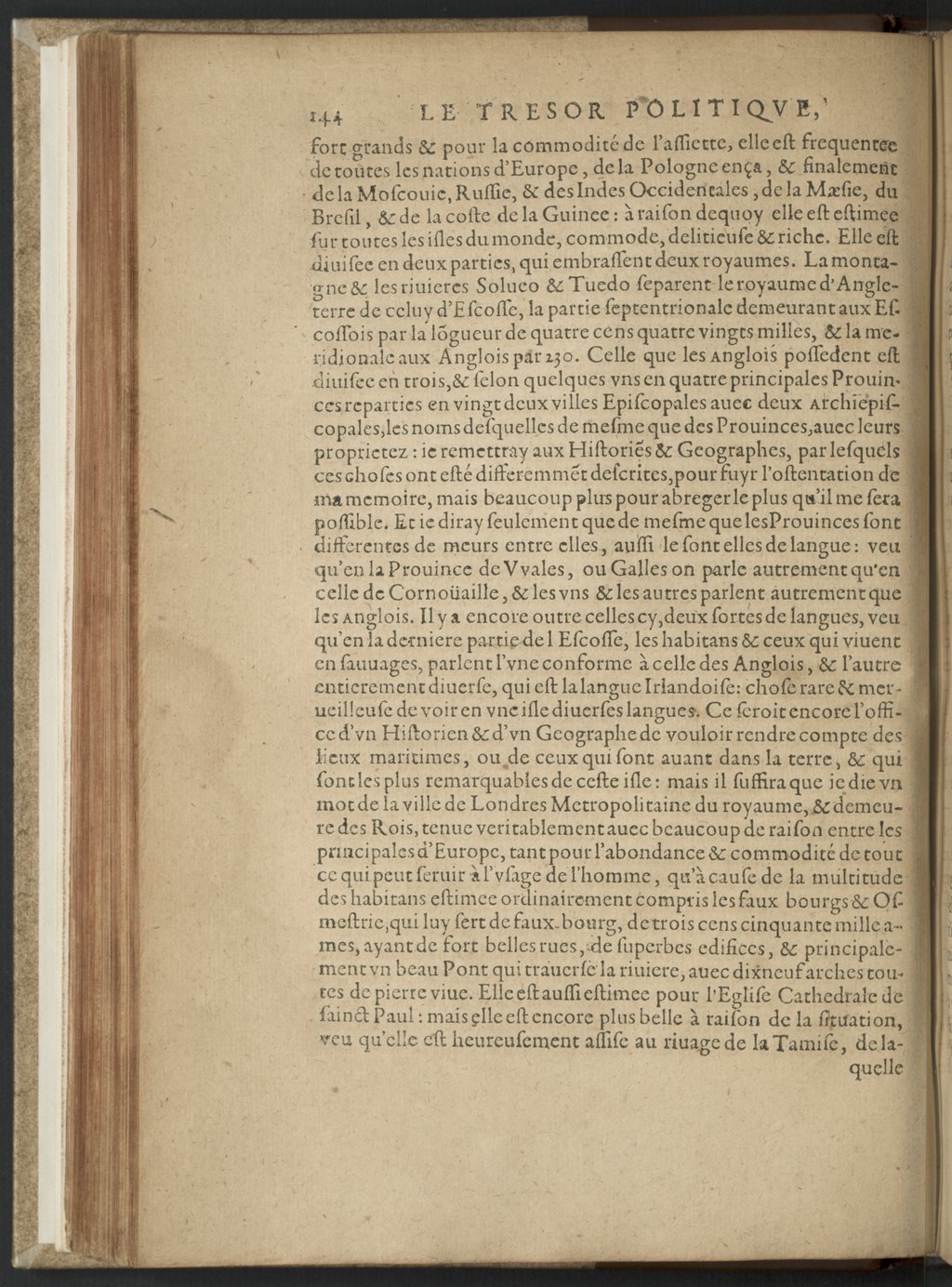 1608 - Nicolas Du Fossé - Trésor politique - BnF Tolbiac