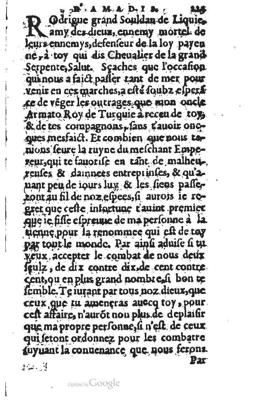 1567 - Jean Pygot - Trésor des Amadis - BM Lyon 1567 - Jean Pygot - Trésor des Amadis - BM Lyon