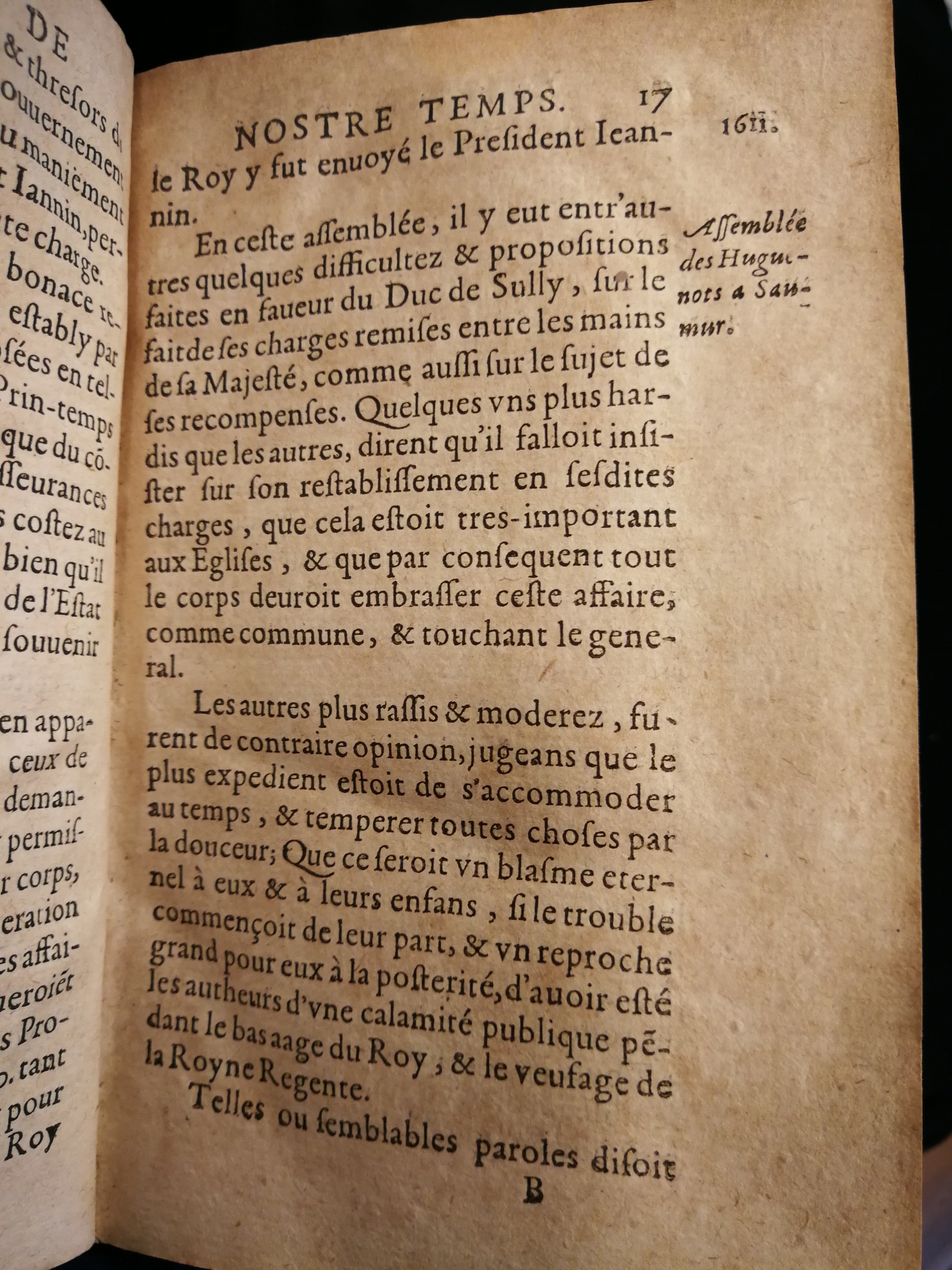 1626 - Joseph Bouillerot - Trésor de l’histoire générale de notre temps - Les Méjanes, Aix-en-Provence