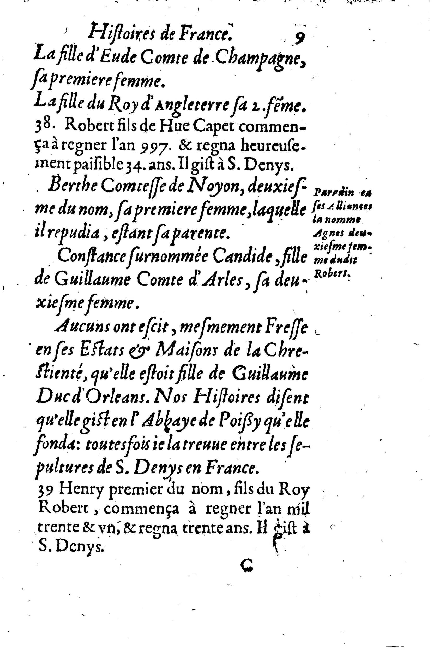 1633 - Jean Corrozet - Trésor des histoires de France - BM Lyon 1633 - Jean Corrozet - Trésor des histoires de France - BM Lyon