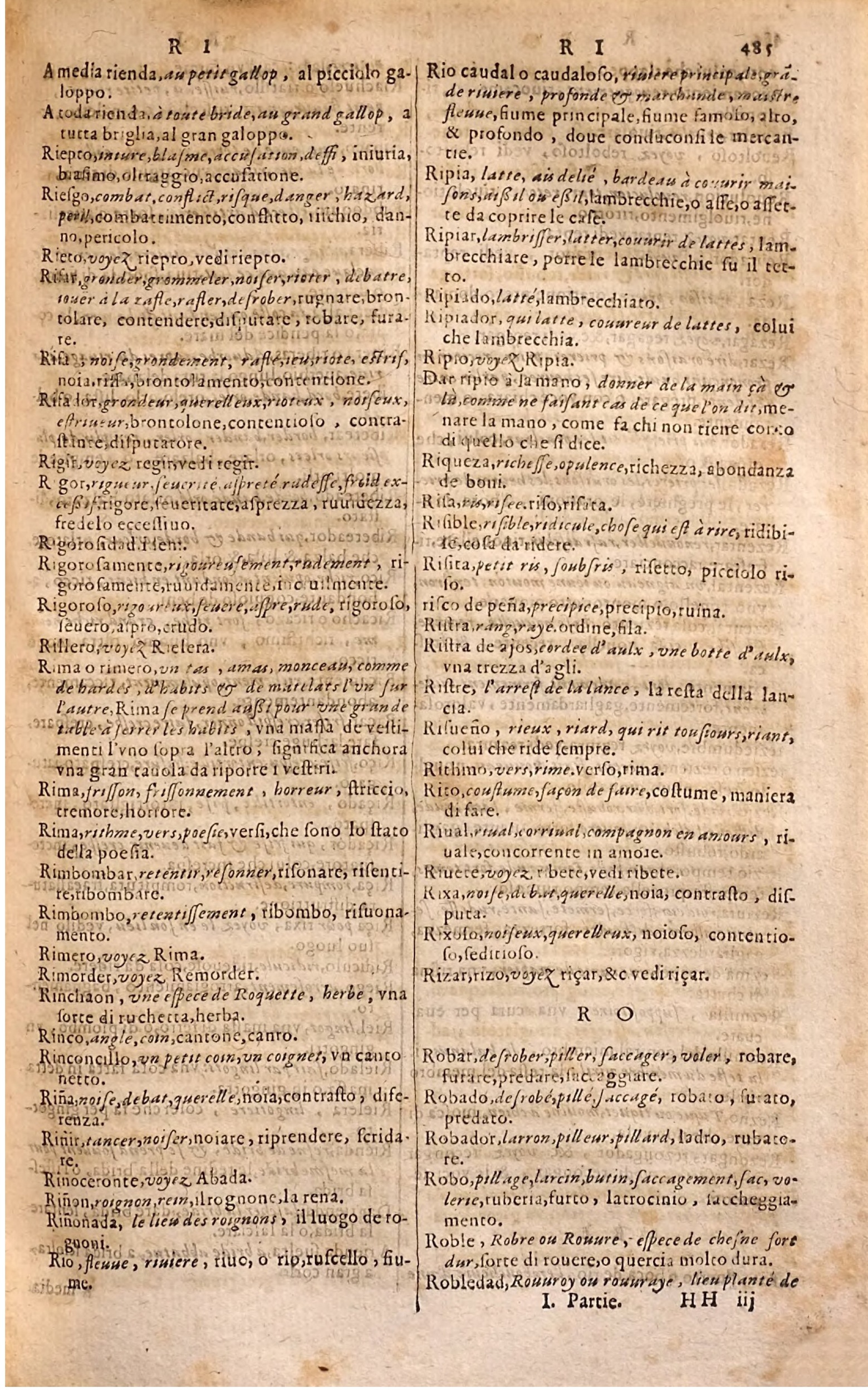 1627 - Jacques Crespin - Trésor des trois langues - Regensburg