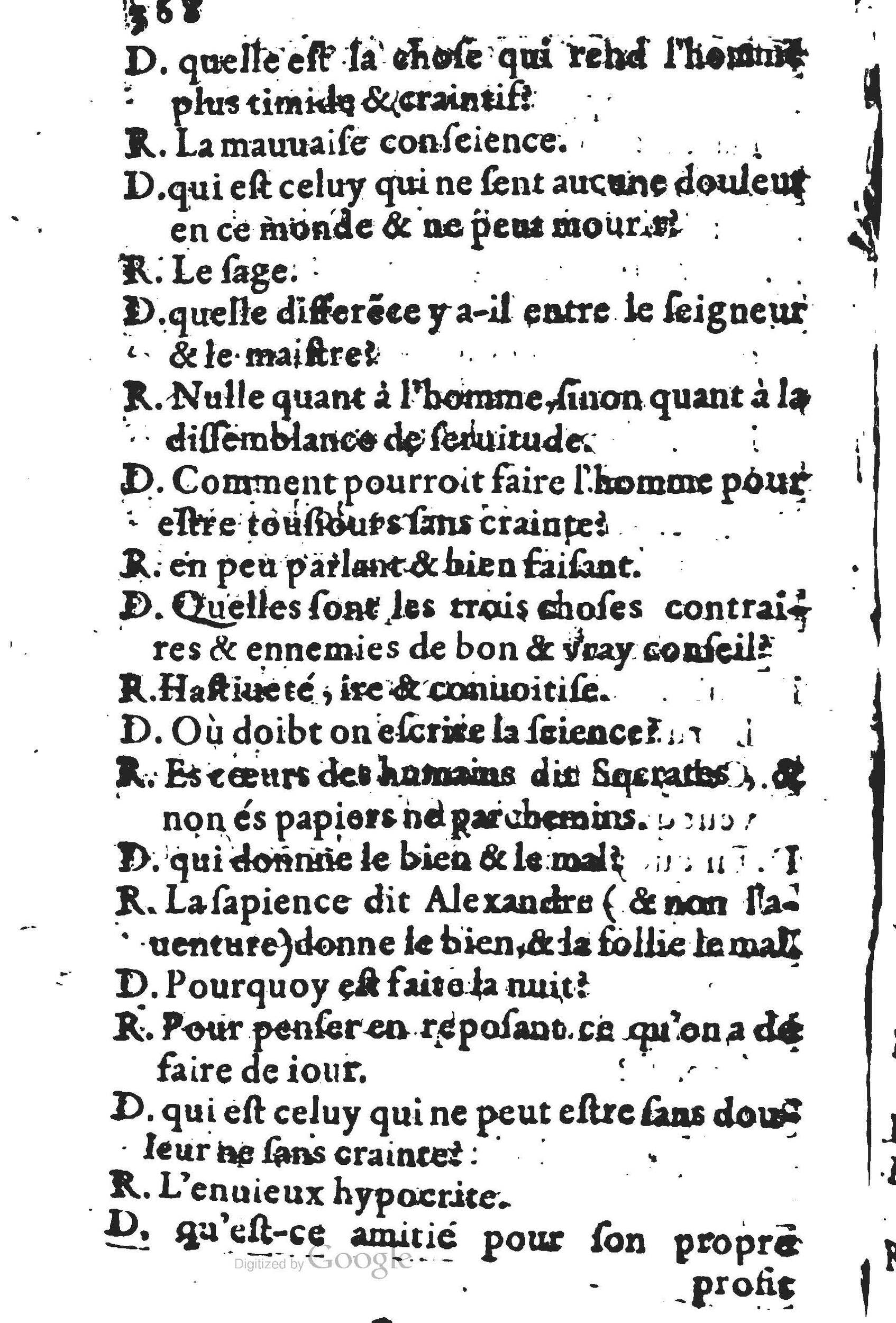 1578 - Nicolas Lescuyer - Trésor des sentences dorées - UGent