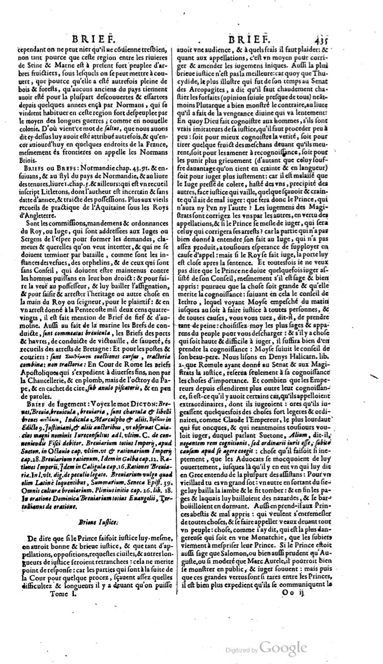 1629 - Veuve Nicolas Buon - Trésor du droit français (21754 T. 1) - BM Lyon 1629 - Veuve Nicolas Buon - Trésor du droit français (21754 T. 1) - BM Lyon