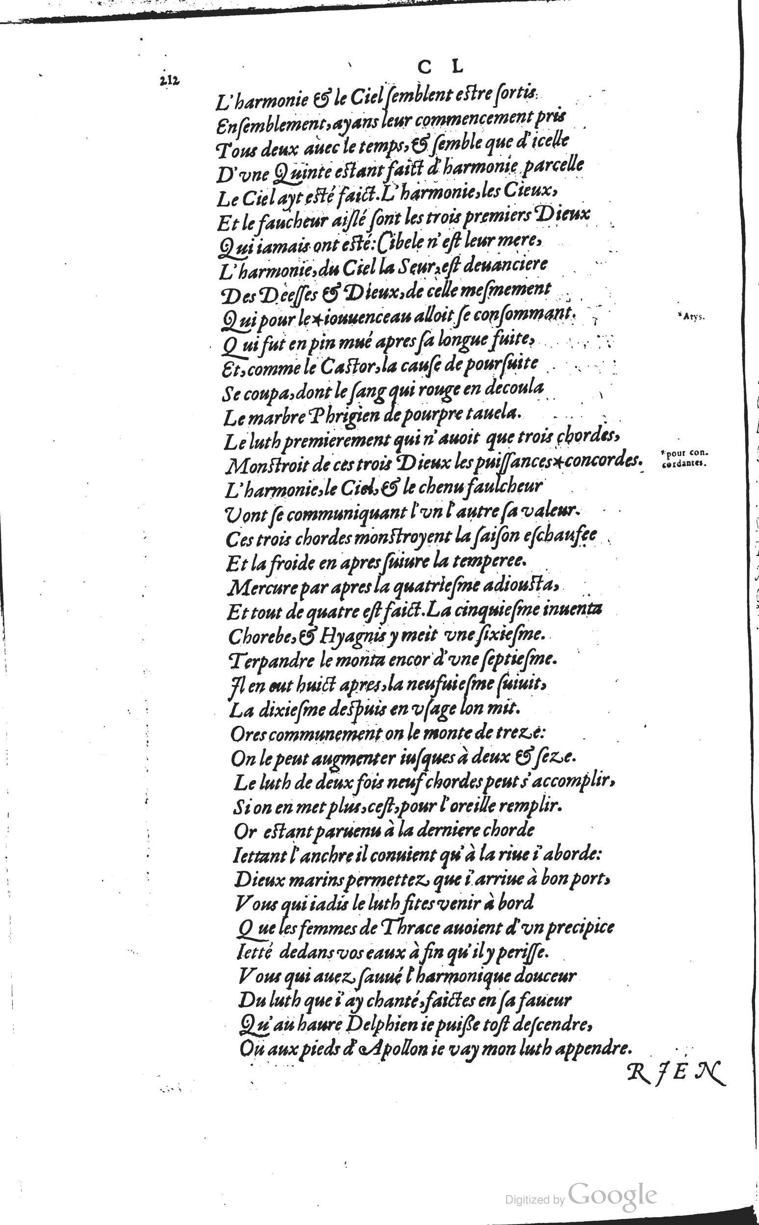 1585 - Barthélemy Honorat - Bibliothèques françaises - BSB Munich