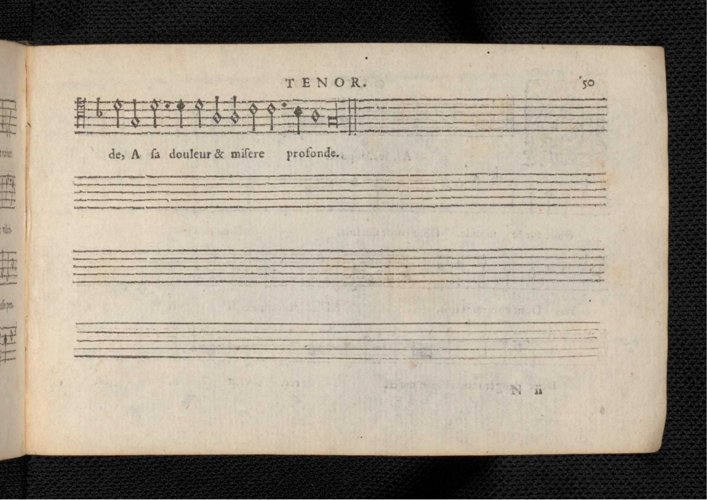 1576 - [Pierre de Saint-André] - Trésor de musique d’Orlande de Lassus Tenor - KBR Bruxelles