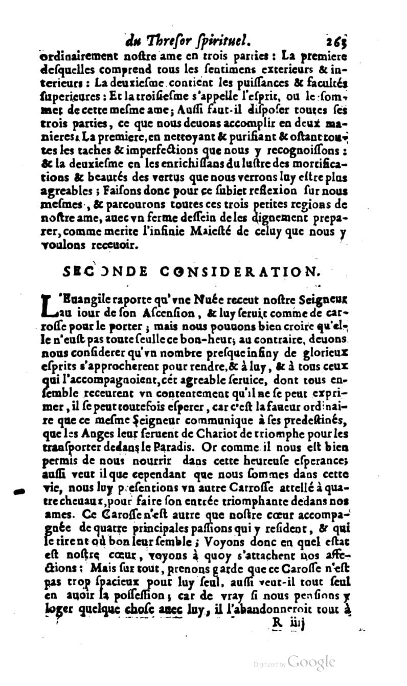 1637 - s.n. - Trésor spirituel des âmes religieuses - BM Lyon
