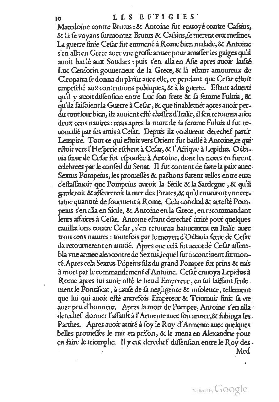 1553 - Jacopo Strada et Thomas Guérin - Épitome du Trésor des antiquités - UGent
