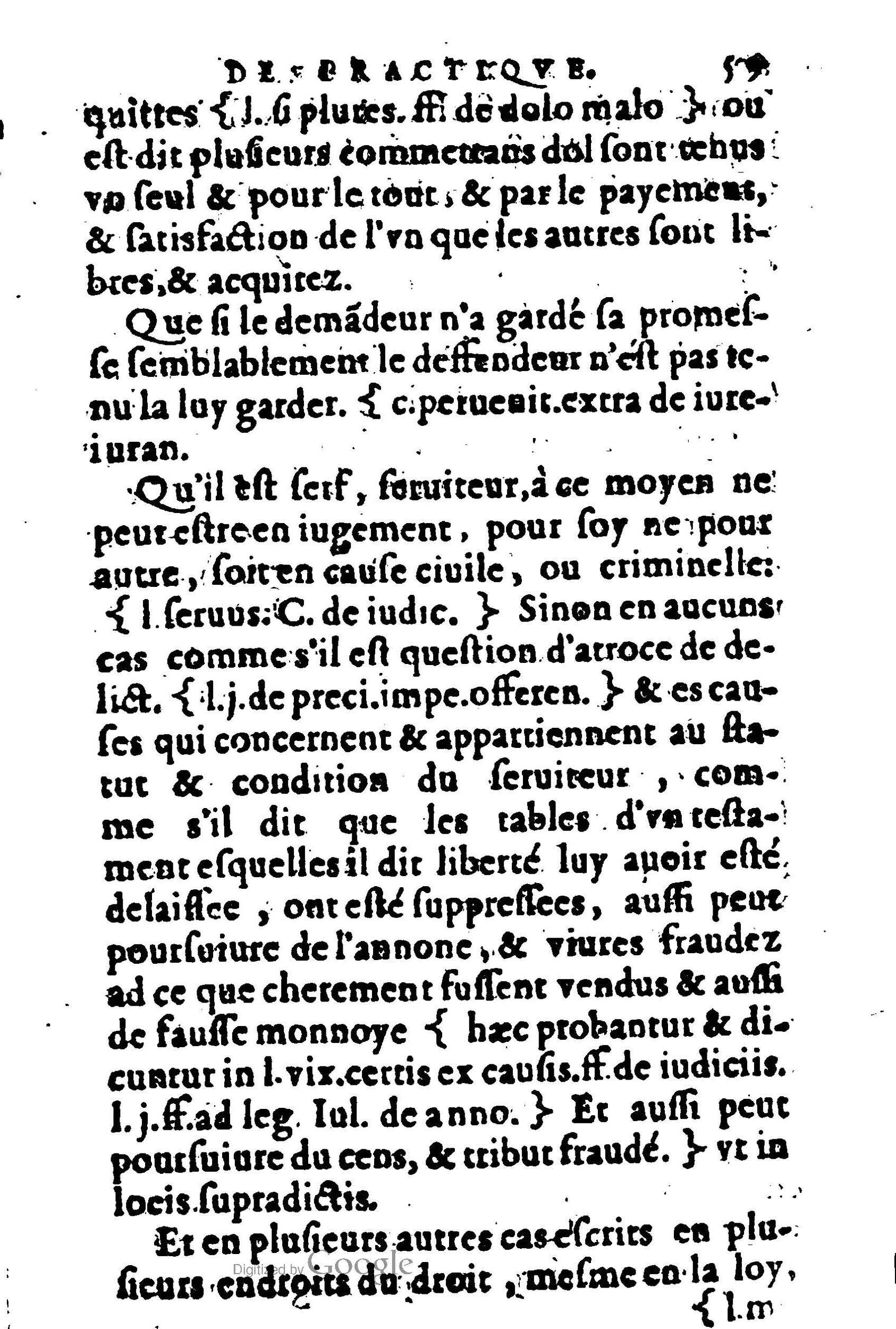 1605 - Pierre Rigaud - Trésor de pratique pour les juges - BM Lyon 1605 - Pierre Rigaud - Trésor de pratique pour les juges - BM Lyon
