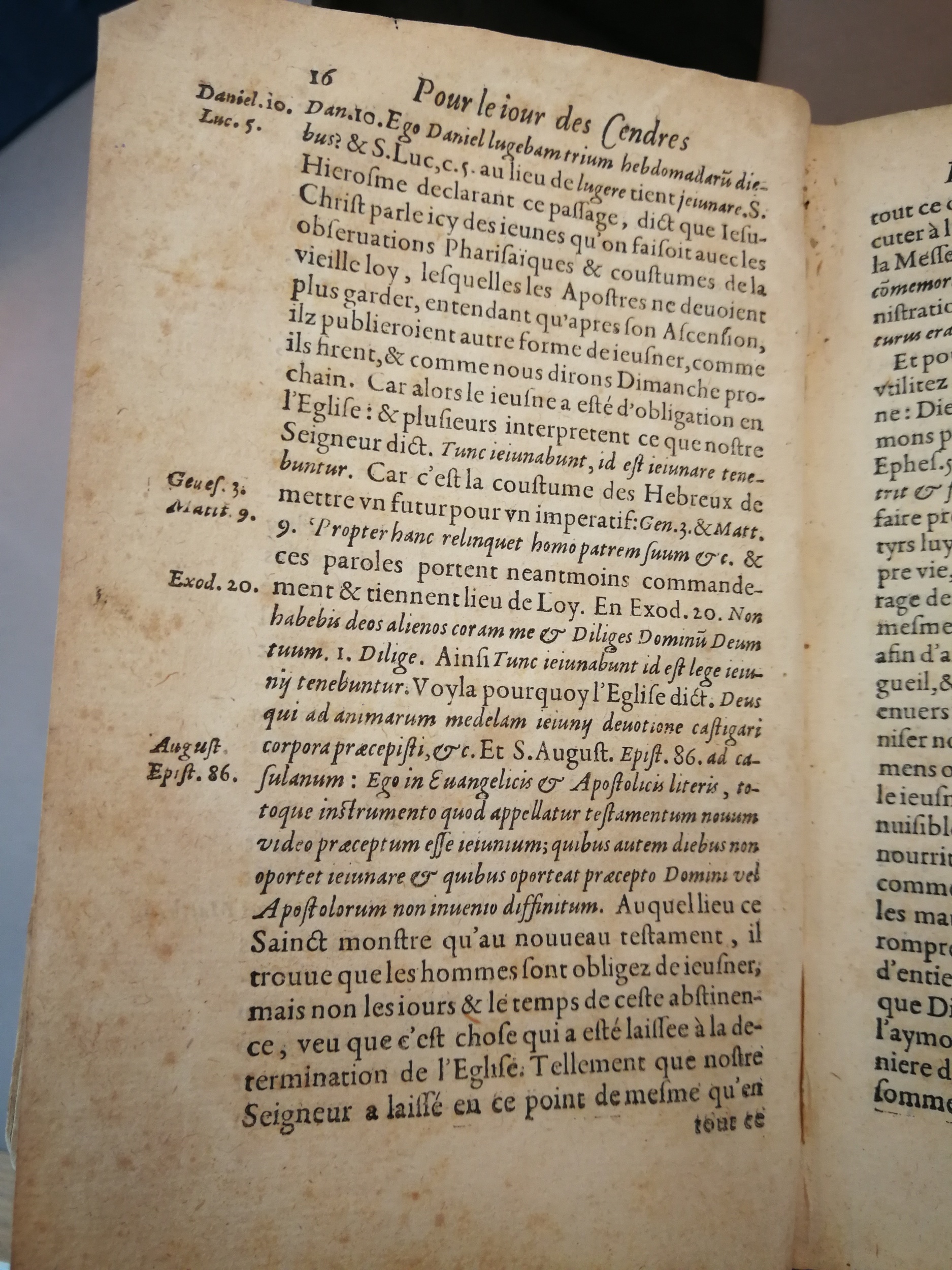 1607 - Nicolas Du Fossé - Trésor quadragésimal - BM Marseille