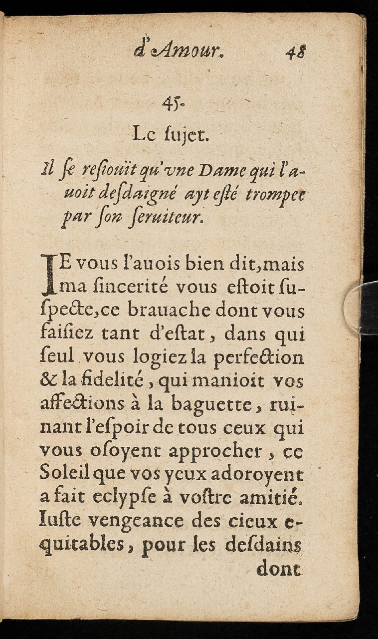 1597 - Thibaud Ancelin - Trésor d’amour - Stuttgart