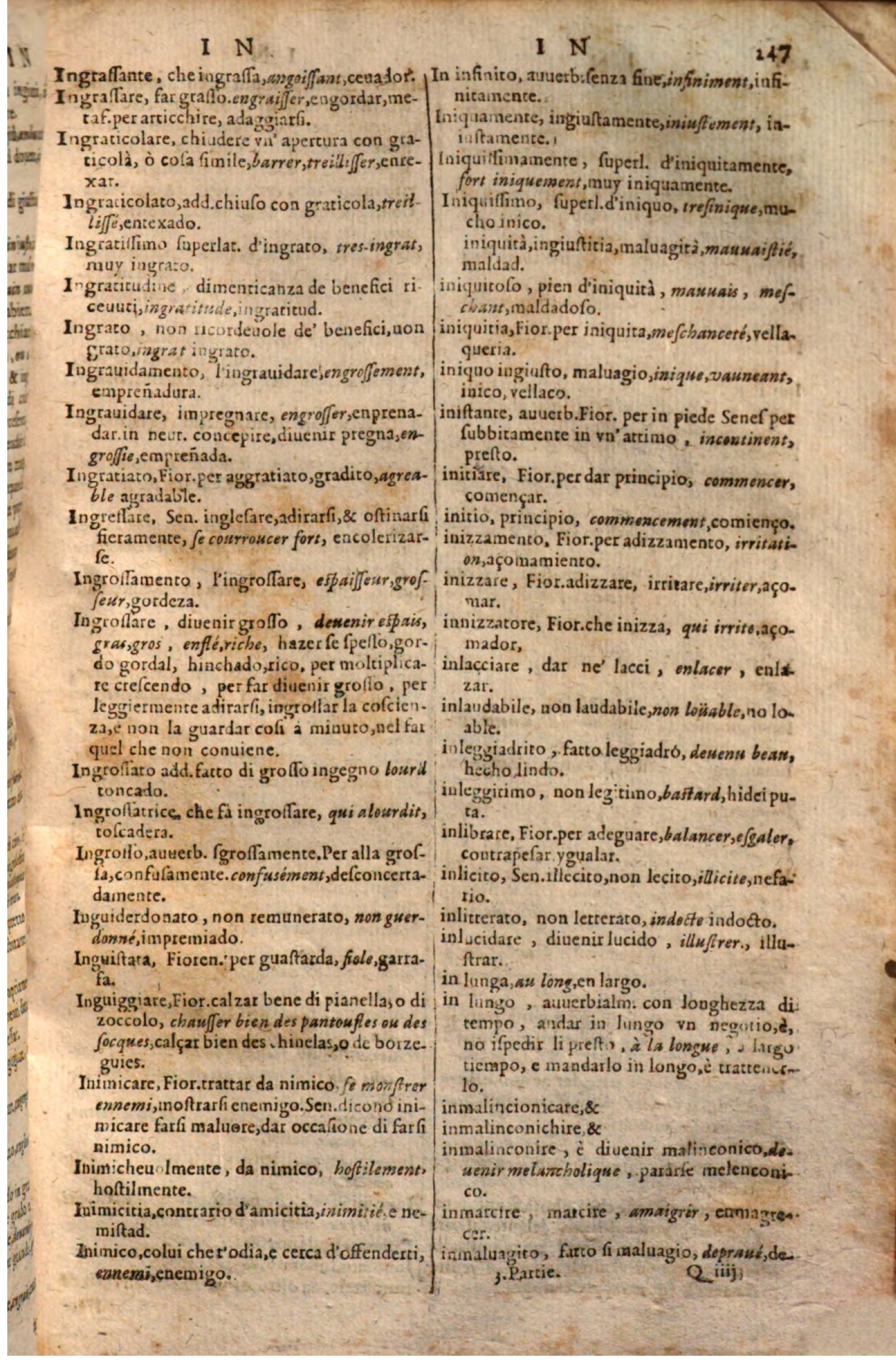 1644 - Jacques Crespin - Trésor des trois langues - Passau 1644 - Jacques Crespin - Trésor des trois langues - Passau