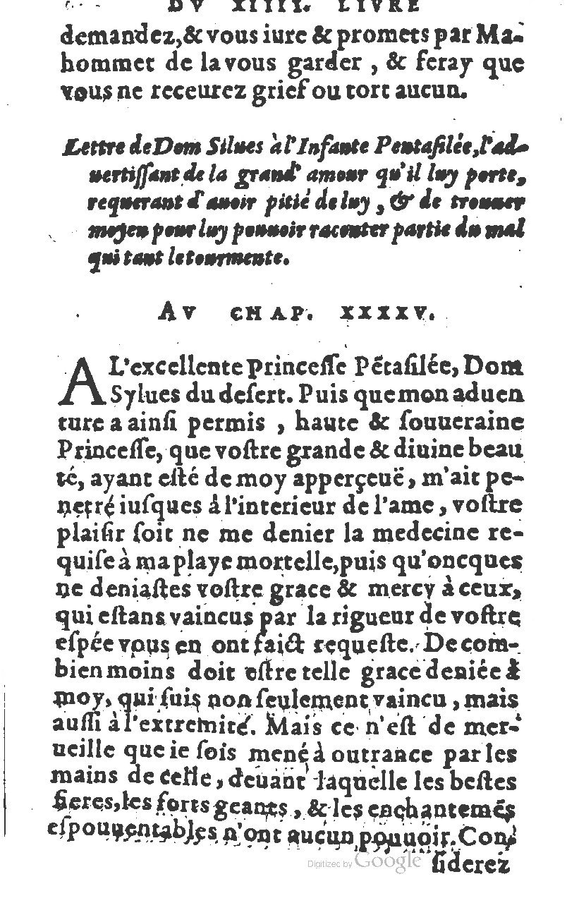 1582 - Jean Huguetan - Trésor des Amadis T. 1 - BM Lyon