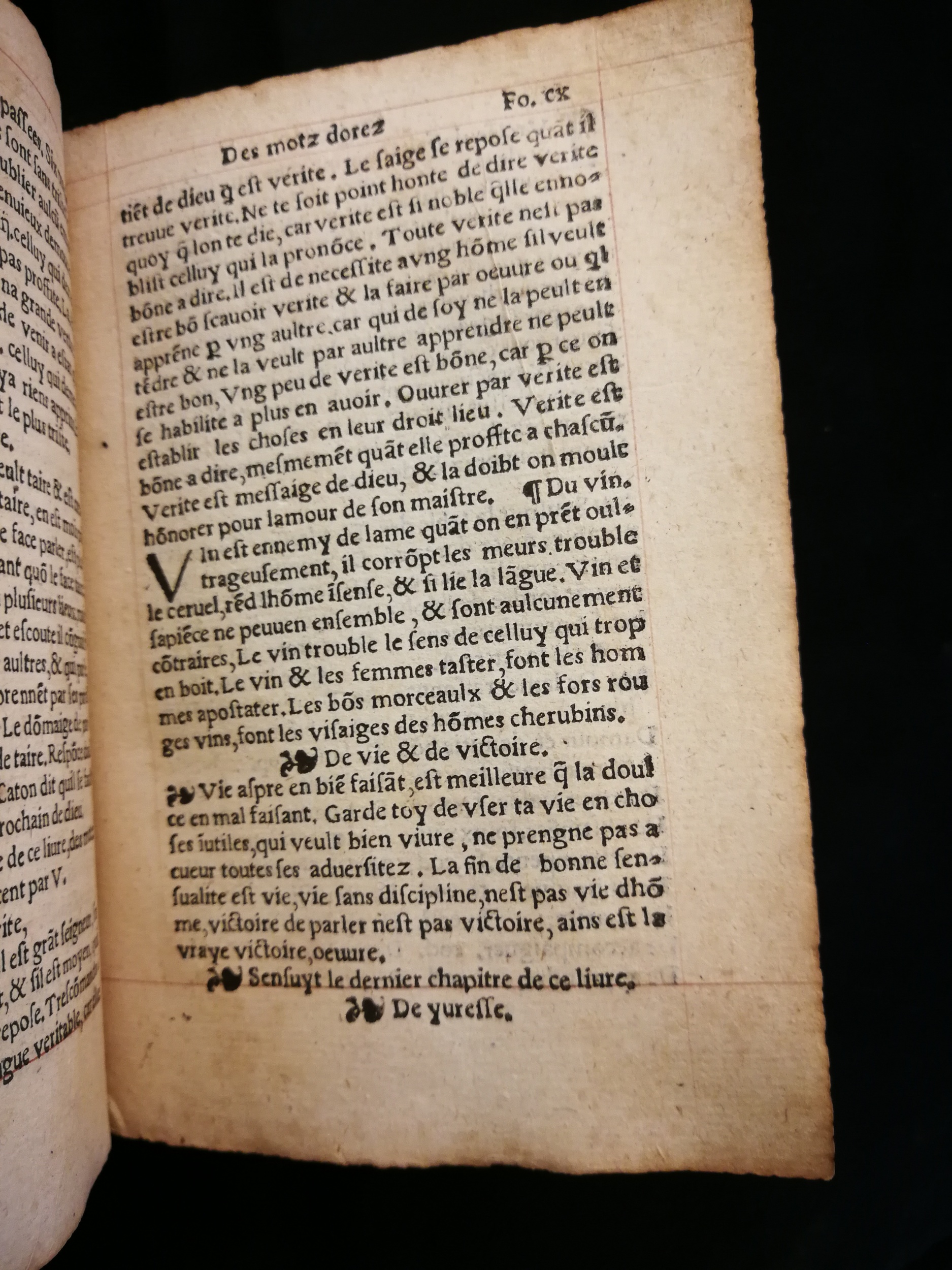 1531 - Pierre Vidoue et Jean Longis  - Trésor de sapience et fleur de toute bonté - Les Méjanes, Aix-en-Provence