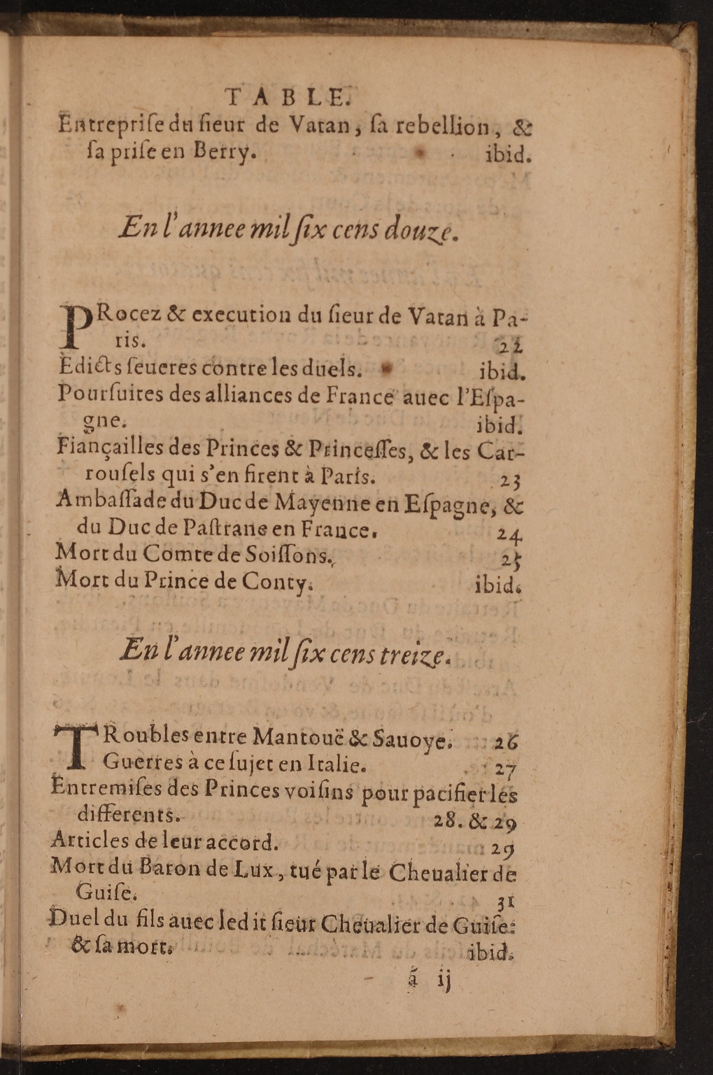 1626 - Joseph Bouillerot - Trésor de l’histoire générale de notre temps - BnF Arsenal
