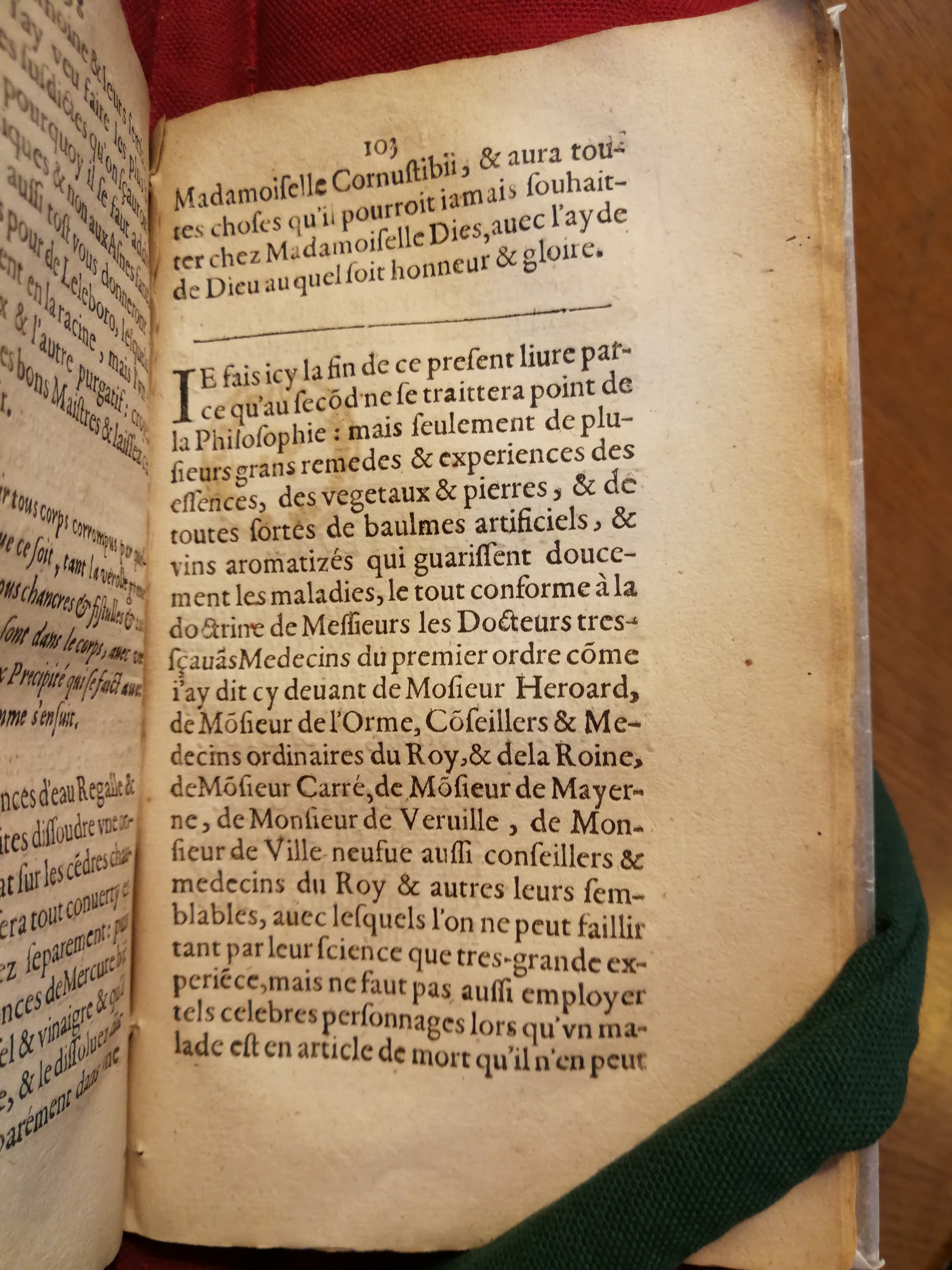 1611 - Charles Sevestre - Trésor philosophique de la médecine métallique - Bibliothèque Sainte-Geneviève