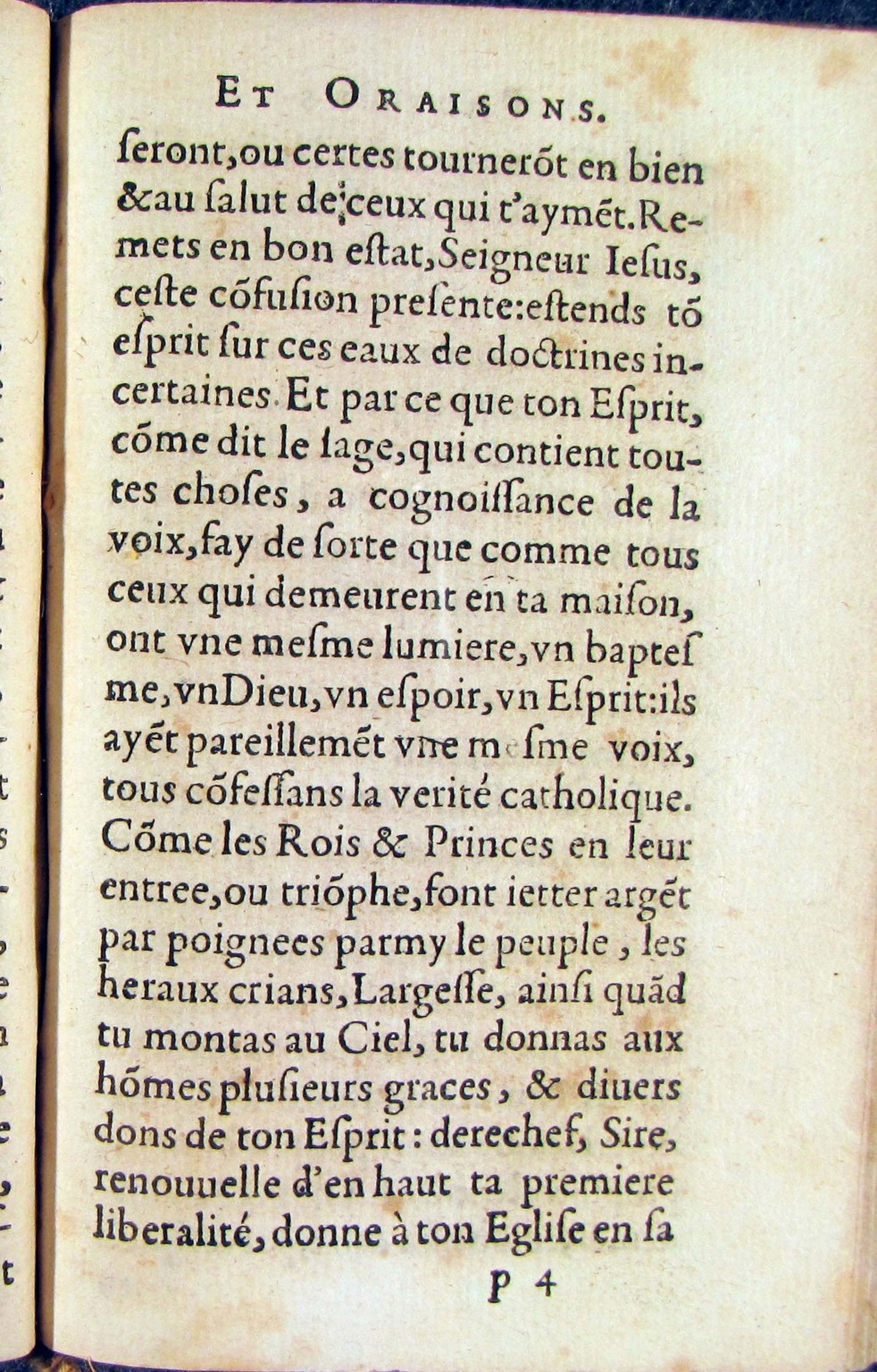1572 - Antoine Certia - Trésor des prières, oraisons et instructions chrétiennes - Nîmes