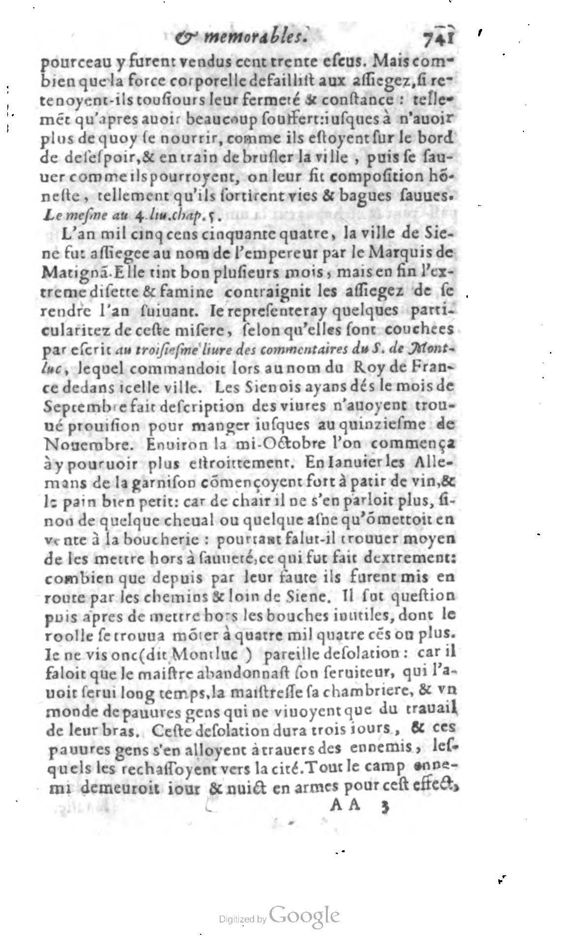 1620 - Samuel Crespin - Trésor d’histoires admirables et mémorables - BCU Lausanne