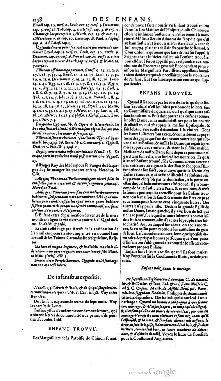 1629 - Veuve Nicolas Buon - Trésor du droit français (21754 T. 1) - BM Lyon