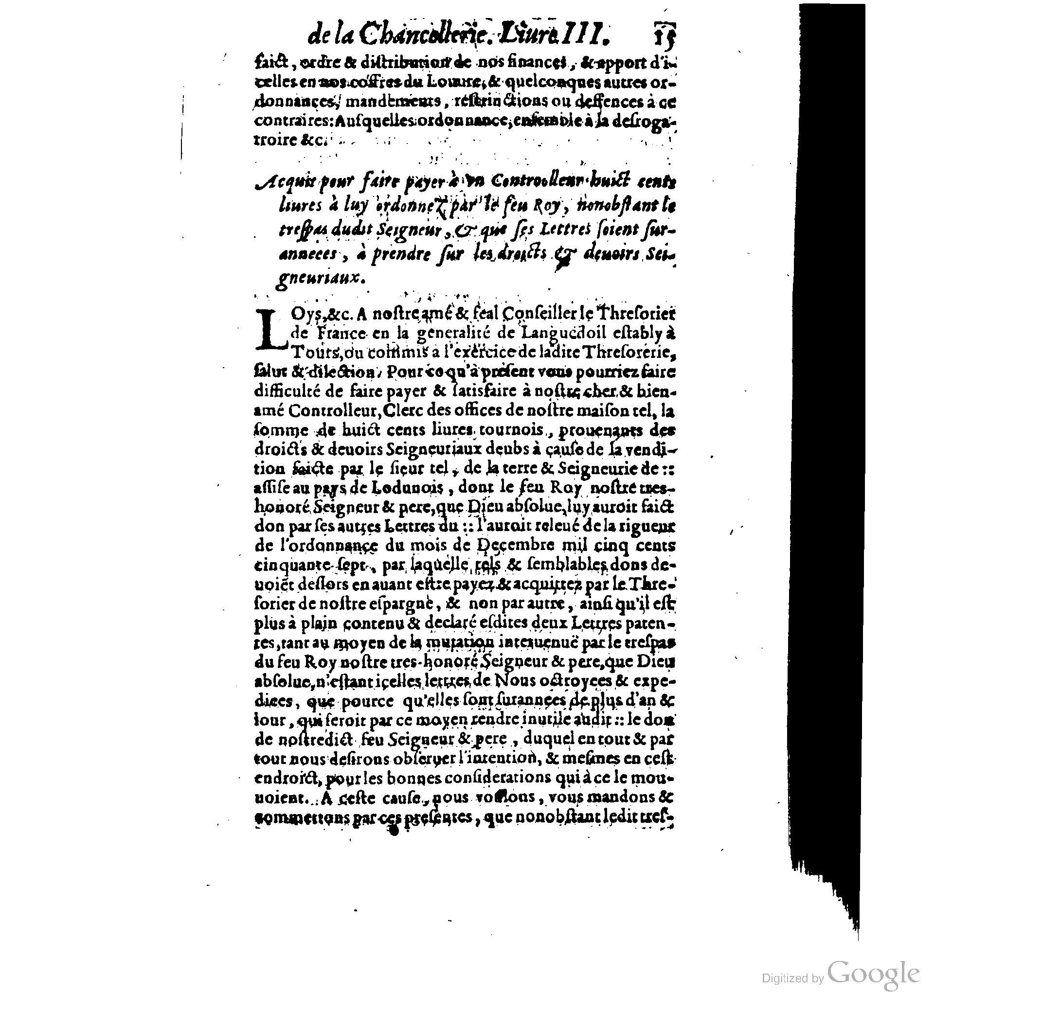 1614 - Jean Richer - Trésor du nouveau style et protocole de la chancellerie de France - BSB Munich