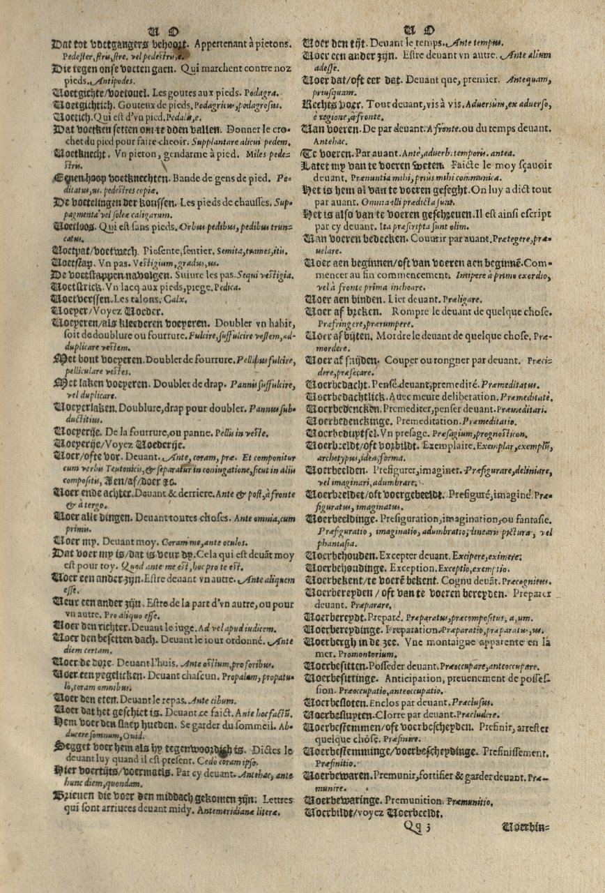 1573 - Christophe Plantin - Trésor du langage bas-allemand - Greifswald 1573 - Christophe Plantin - Trésor du langage bas-allemand - Greifswald