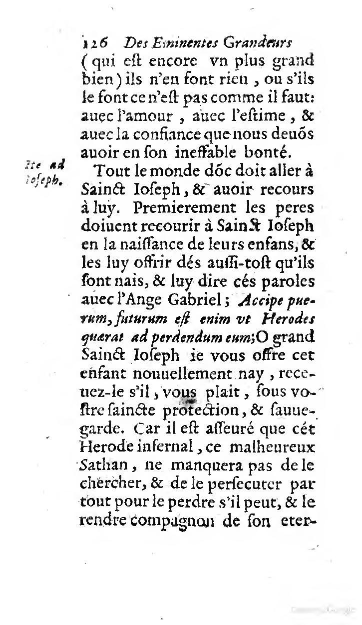 1646 - Jean Piot - Trésor inestimable de Saint-Joseph - BNC Rome