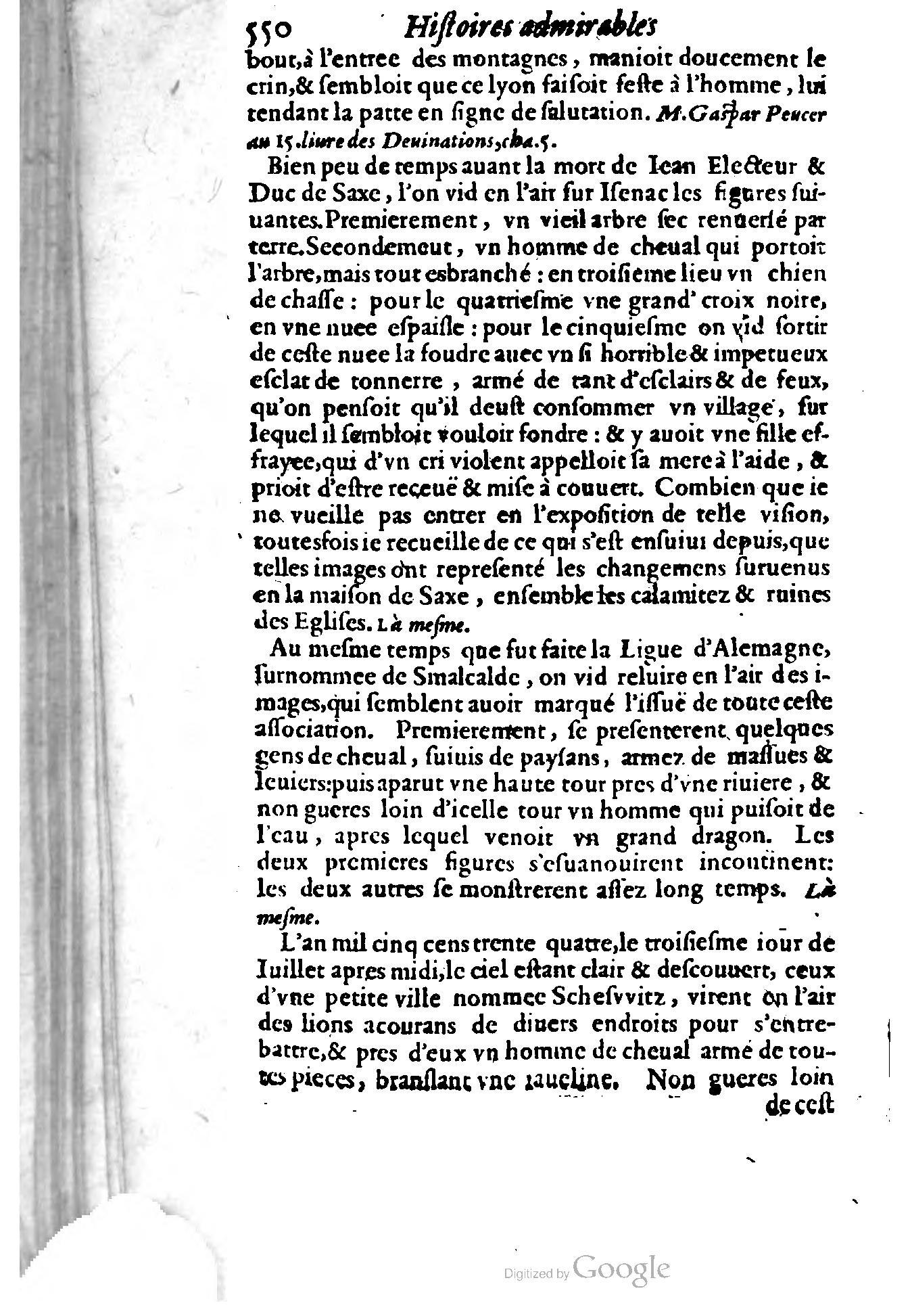 1620 - Samuel Crespin - Trésor d’histoires admirables et mémorables - BCU Lausanne