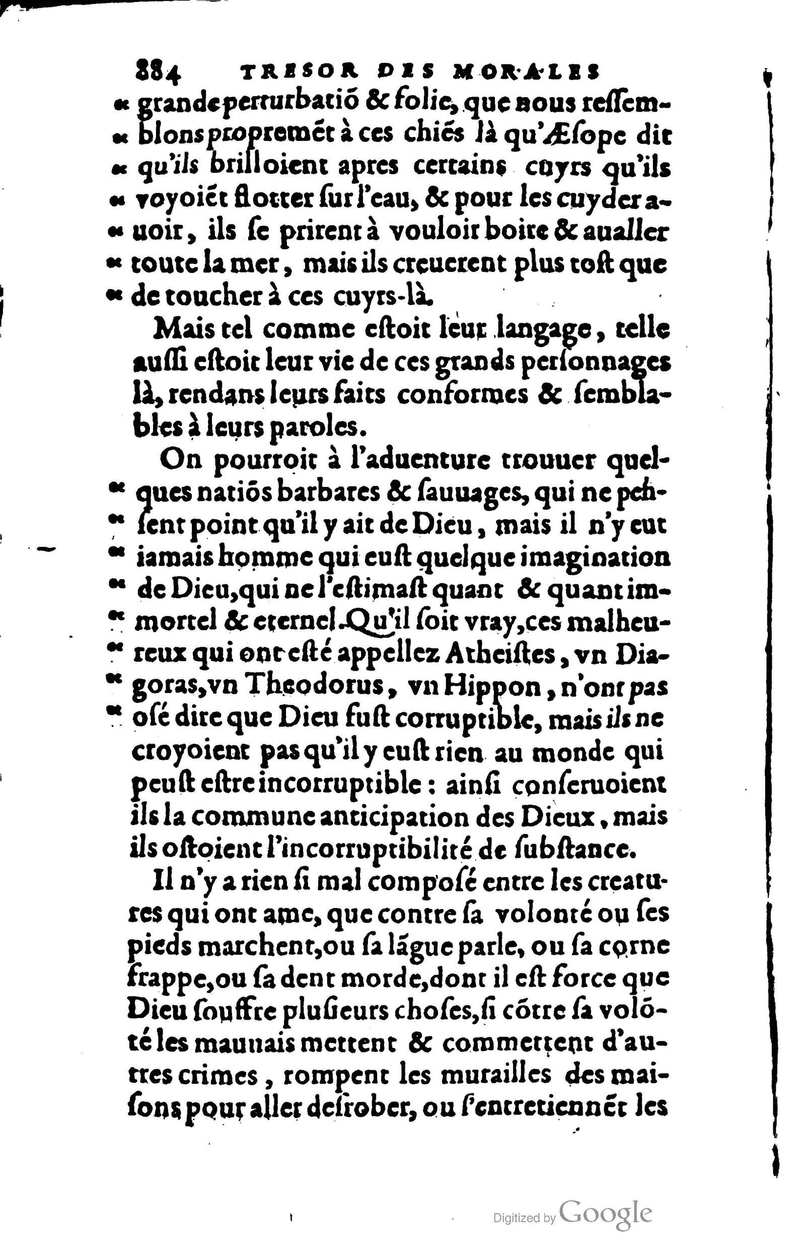 1578 - Jean Poupy - Trésor des morales de Plutarque - BSB Munich