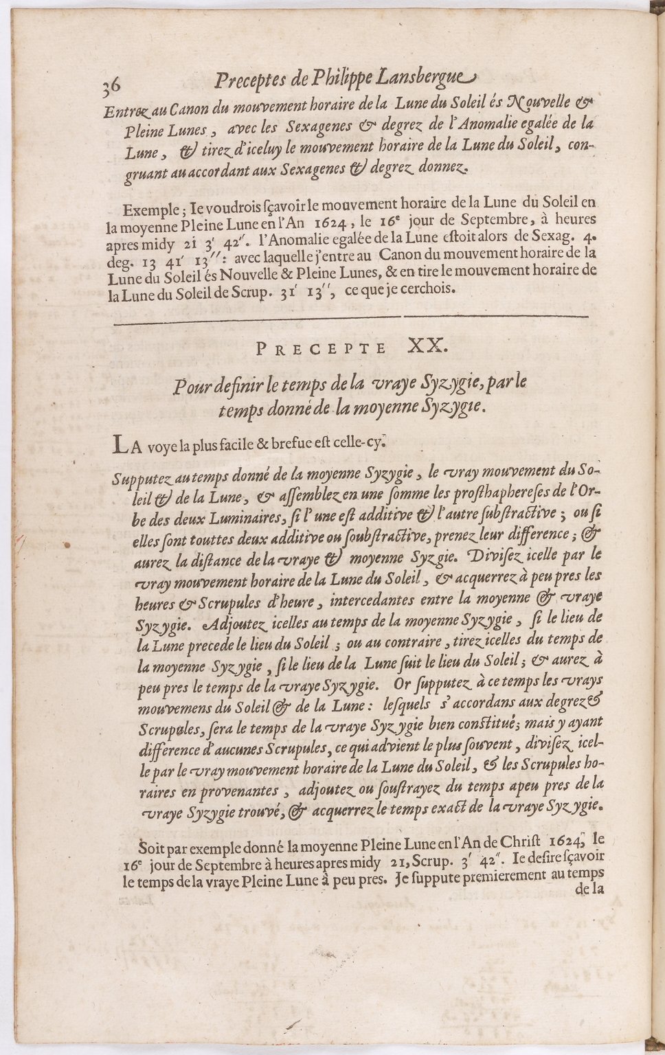 1634 - Zacharie Roman - Les Tables perpétuelles - BnF Arsenal