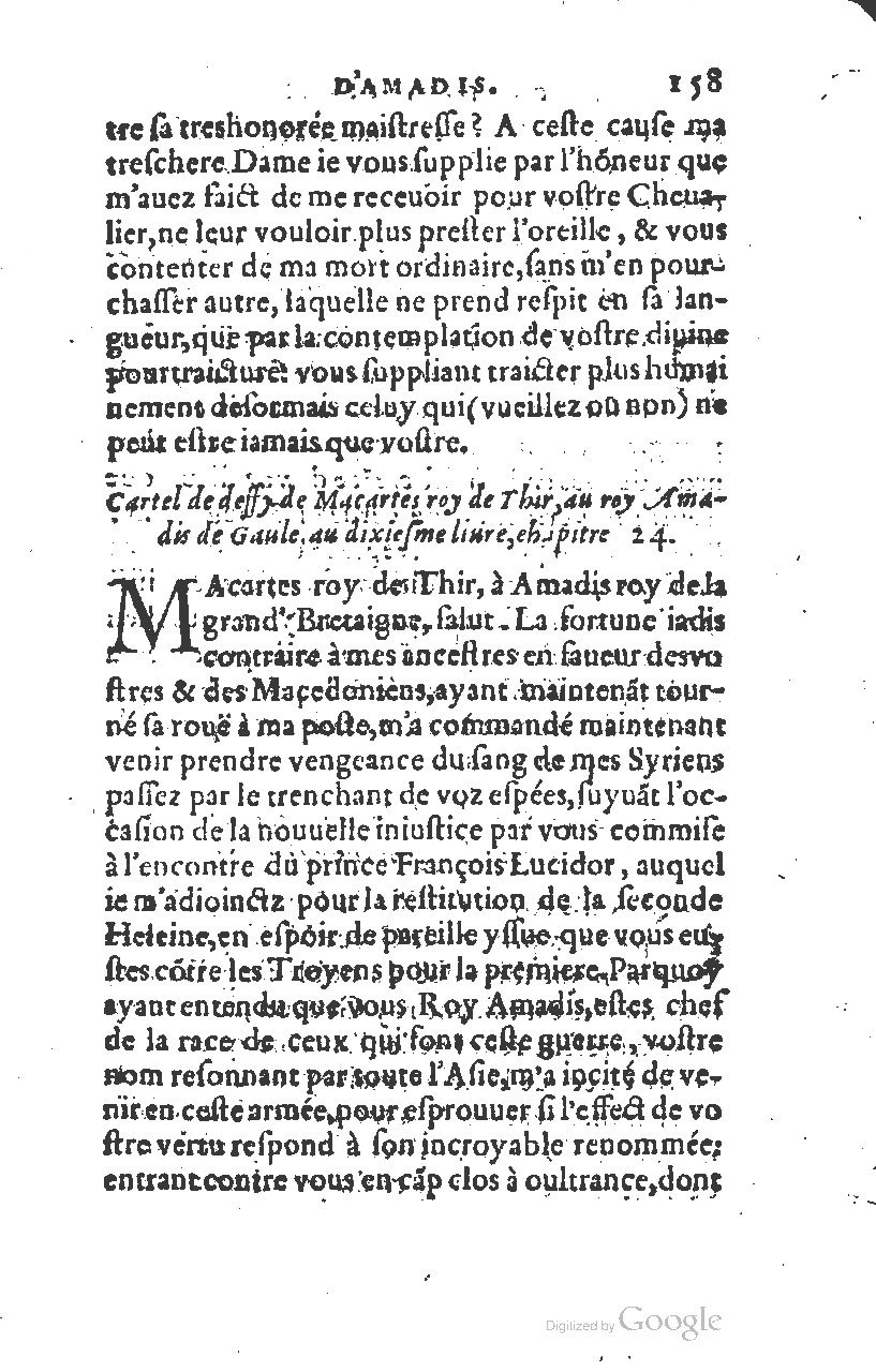 1559 - Étienne Groulleau - Trésor des Amadis - UGent 1559 - Étienne Groulleau - Trésor des Amadis - UGent
