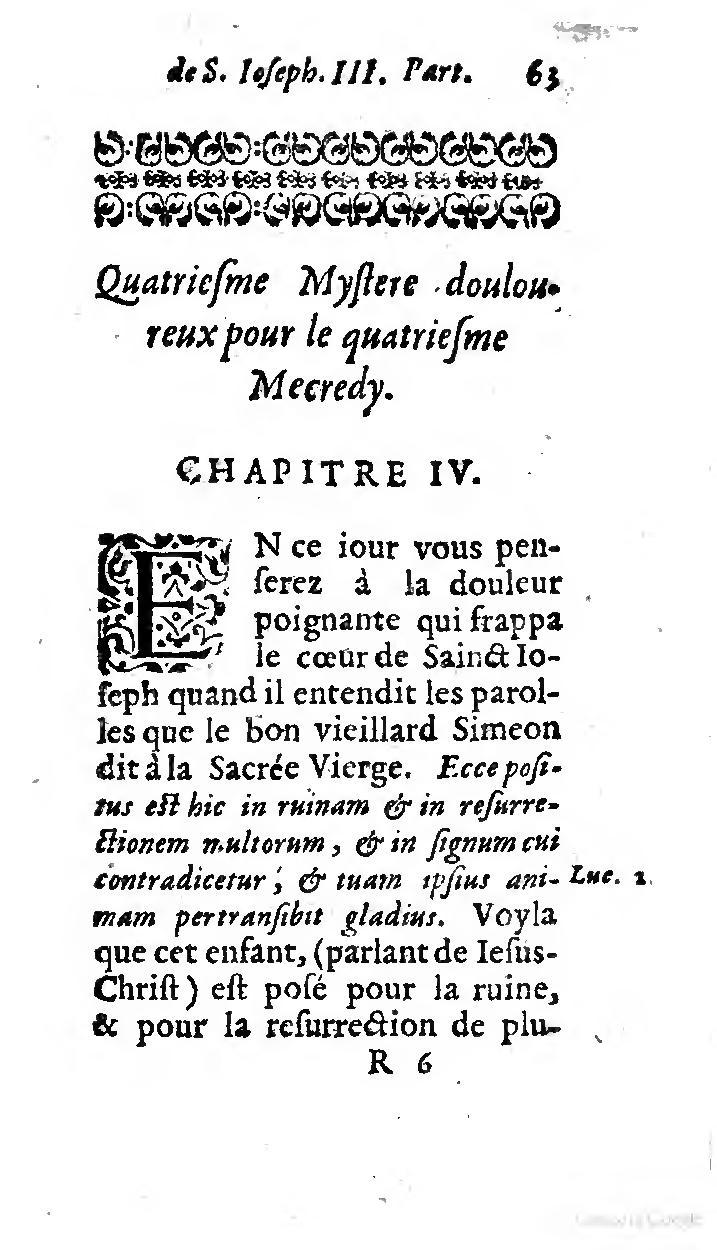 1646 - Jean Piot - Trésor inestimable de Saint-Joseph - BNC Rome