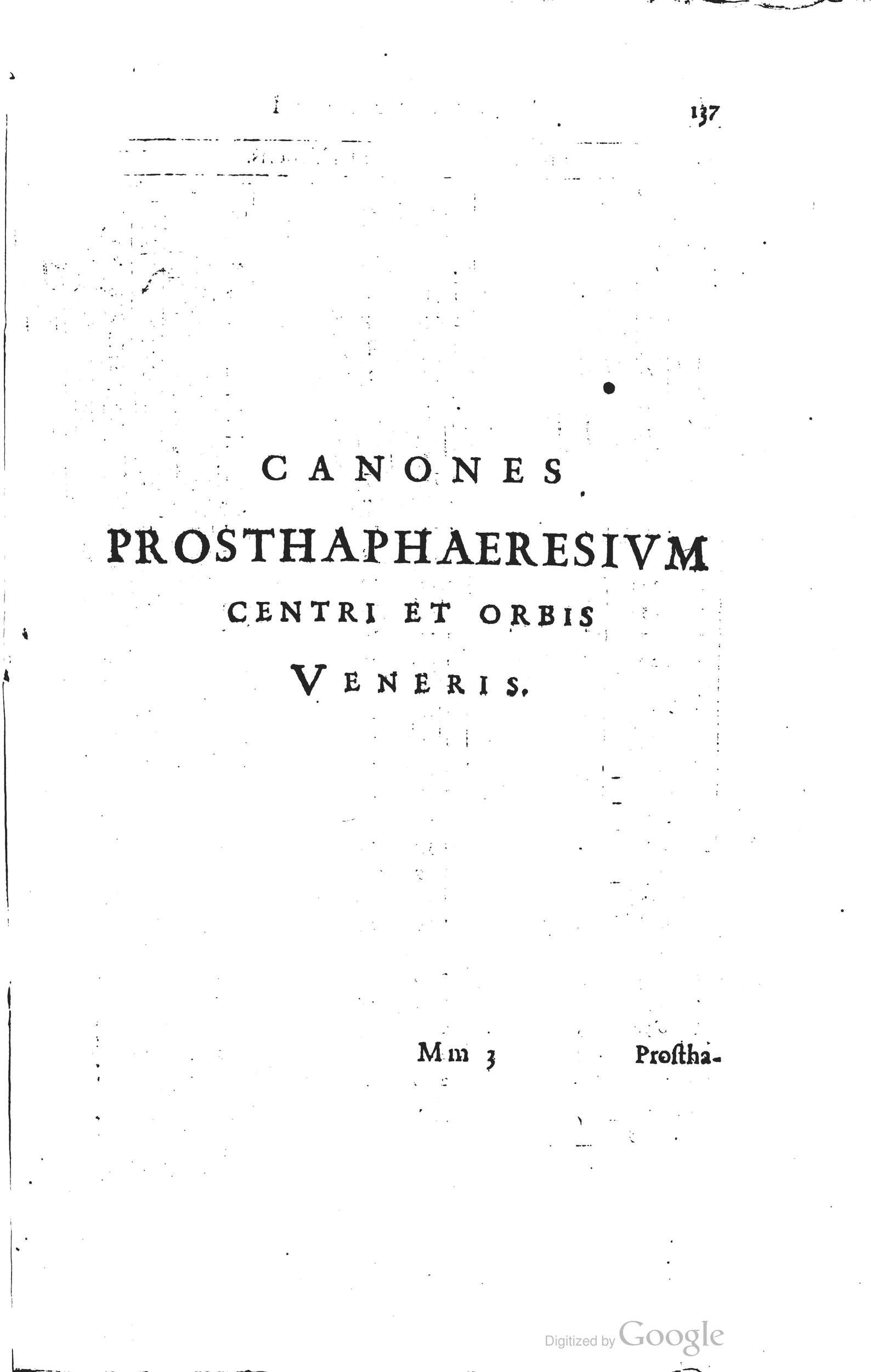 1634 - Zacharie Roman - Les Tables perpétuelles - Universiteit Leiden