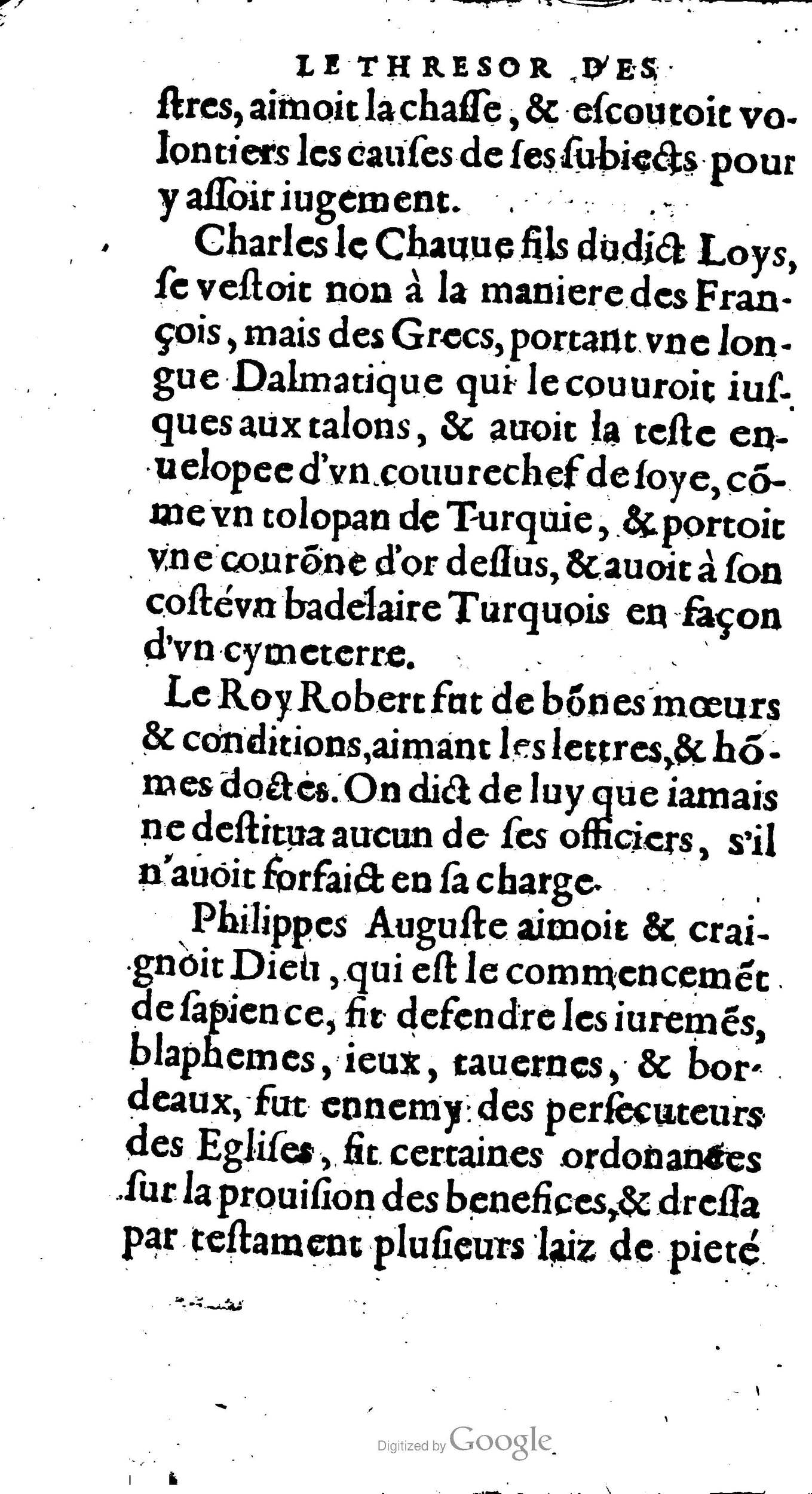 1604 - Galiot Corrozet - Trésor des histoires de France - BNC Florence 1604 - Galiot Corrozet - Trésor des histoires de France - BNC Florence