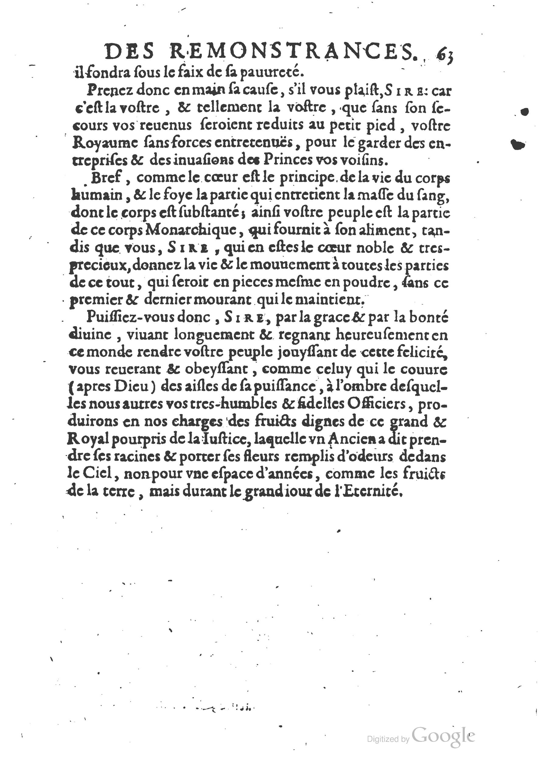 1654 - Michel Bobin - Trésor des harangues, remontrances et oraisons funèbres - BM Lyon