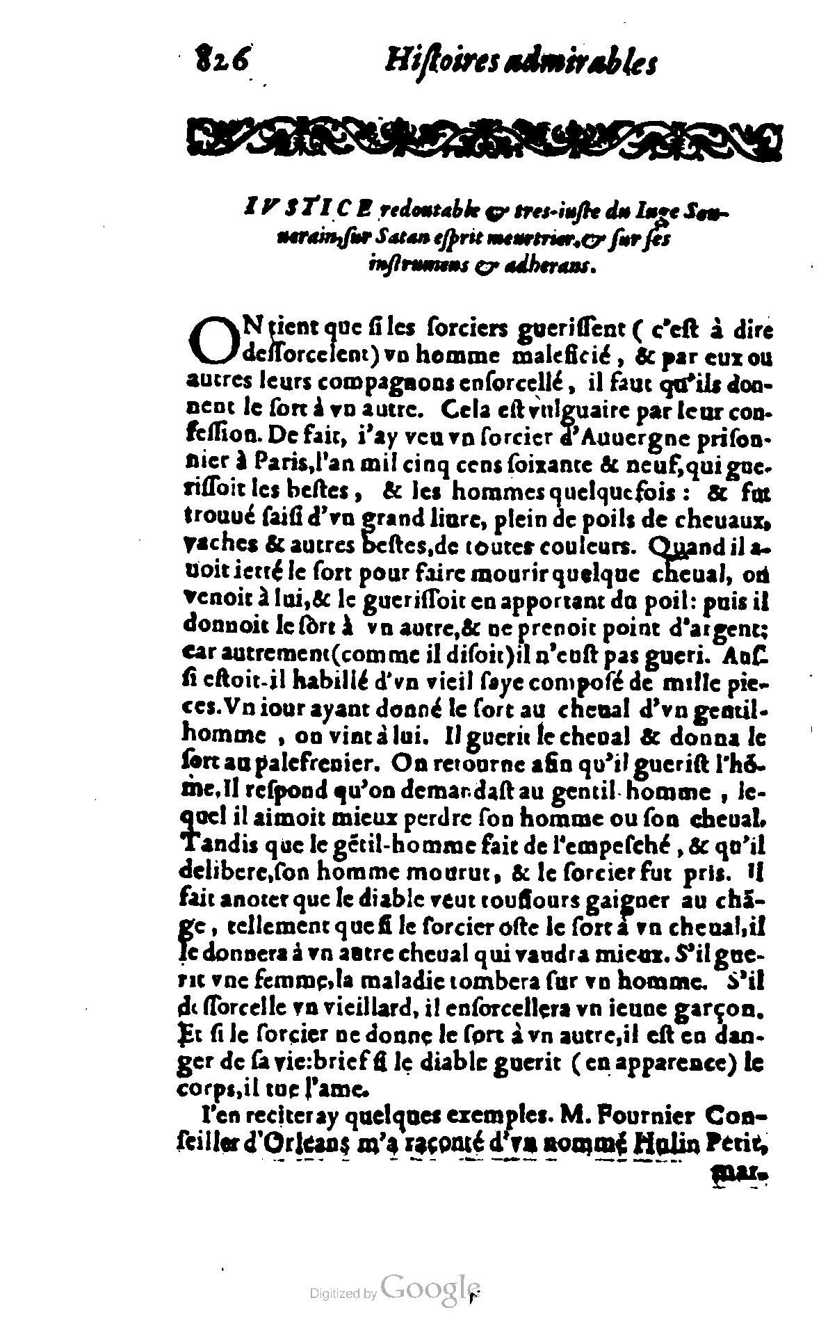 1620 - Samuel Crespin - Trésor d’histoires admirables et mémorables - BCU Lausanne