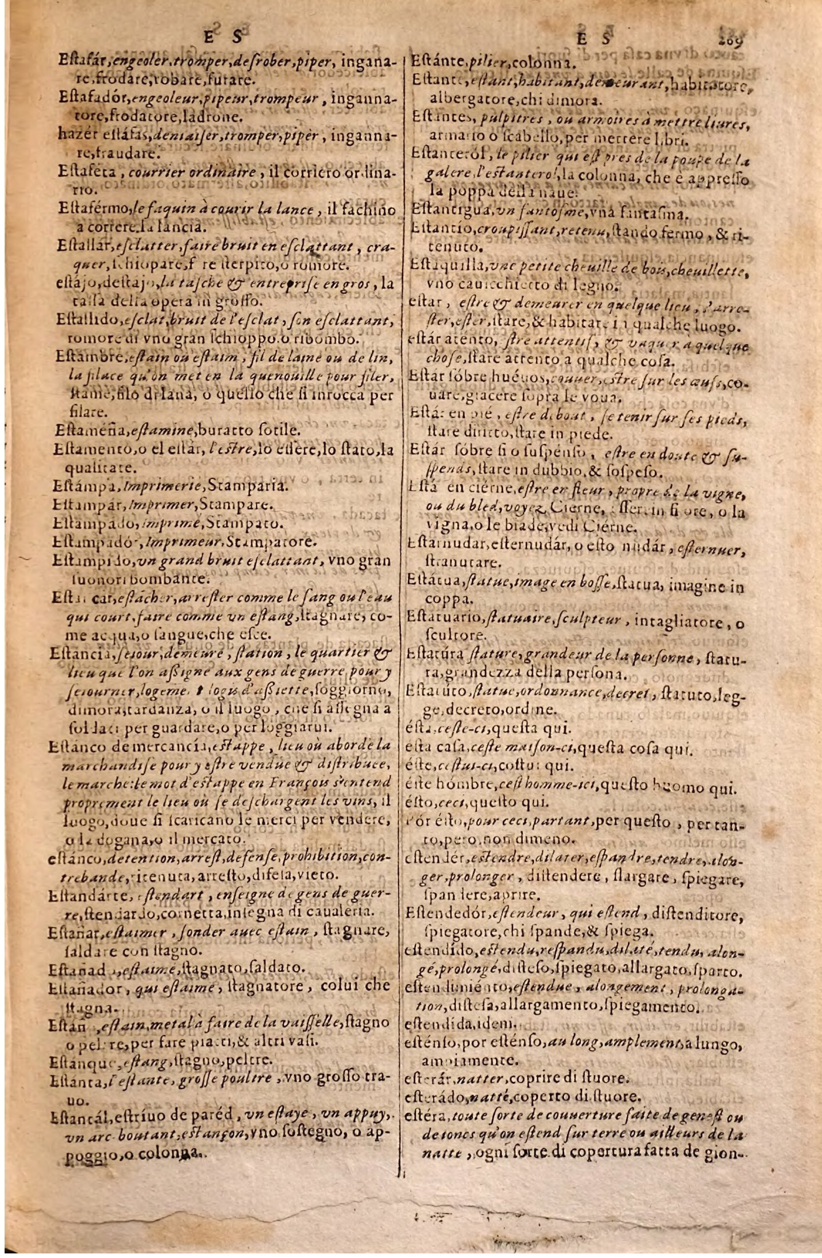 1627 - Jacques Crespin - Trésor des trois langues - Regensburg