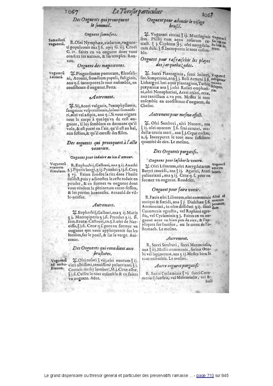 1609 - Étienne Gamonet - Grand dispensaire ou Trésor général et particulier des préservatifs - BIU Santé 1609 - Étienne Gamonet - Grand dispensaire ou Trésor général et particulier des préservatifs - BIU Santé