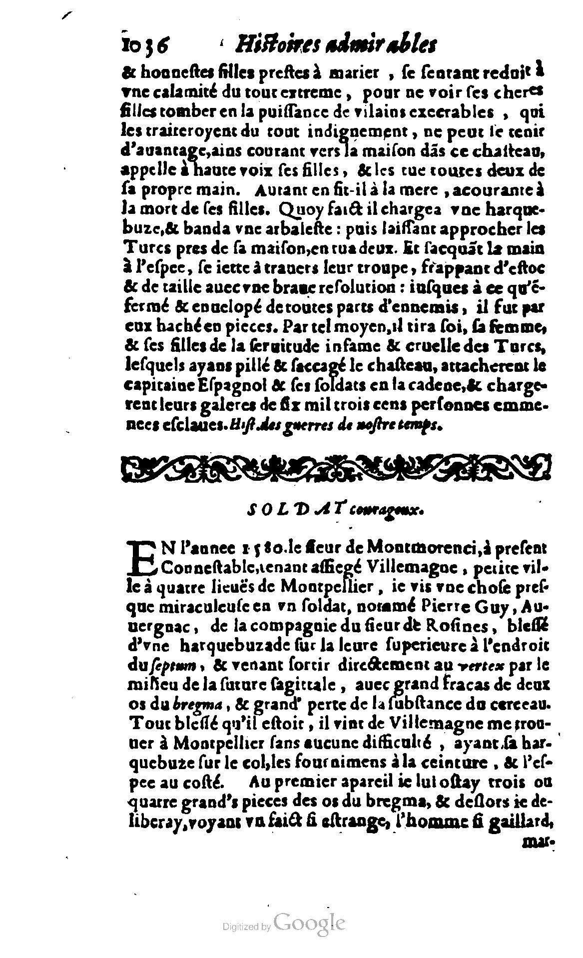 1620 - Samuel Crespin - Trésor d’histoires admirables et mémorables - BCU Lausanne