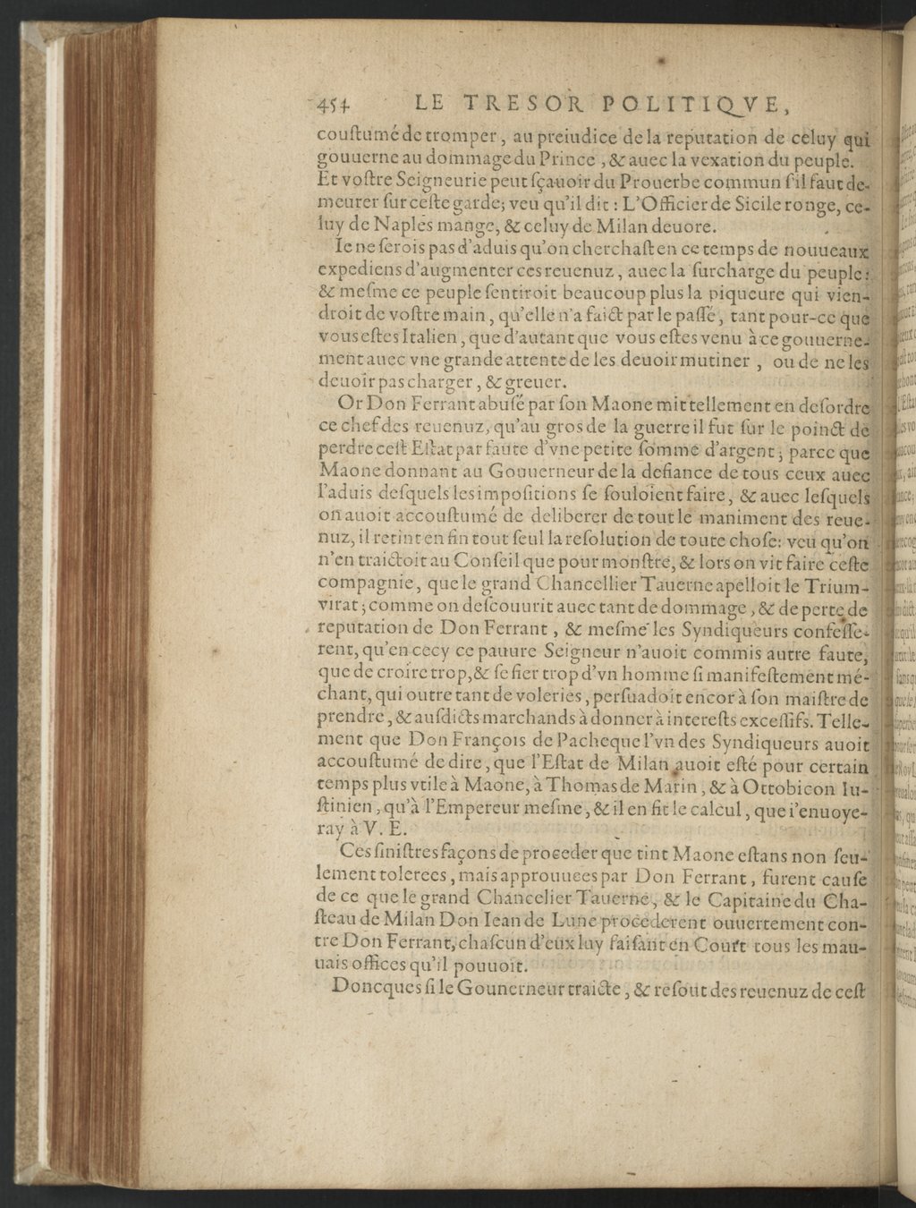 1608 - Nicolas Du Fossé - Trésor politique - BnF Tolbiac 1608 - Nicolas Du Fossé - Trésor politique - BnF Tolbiac